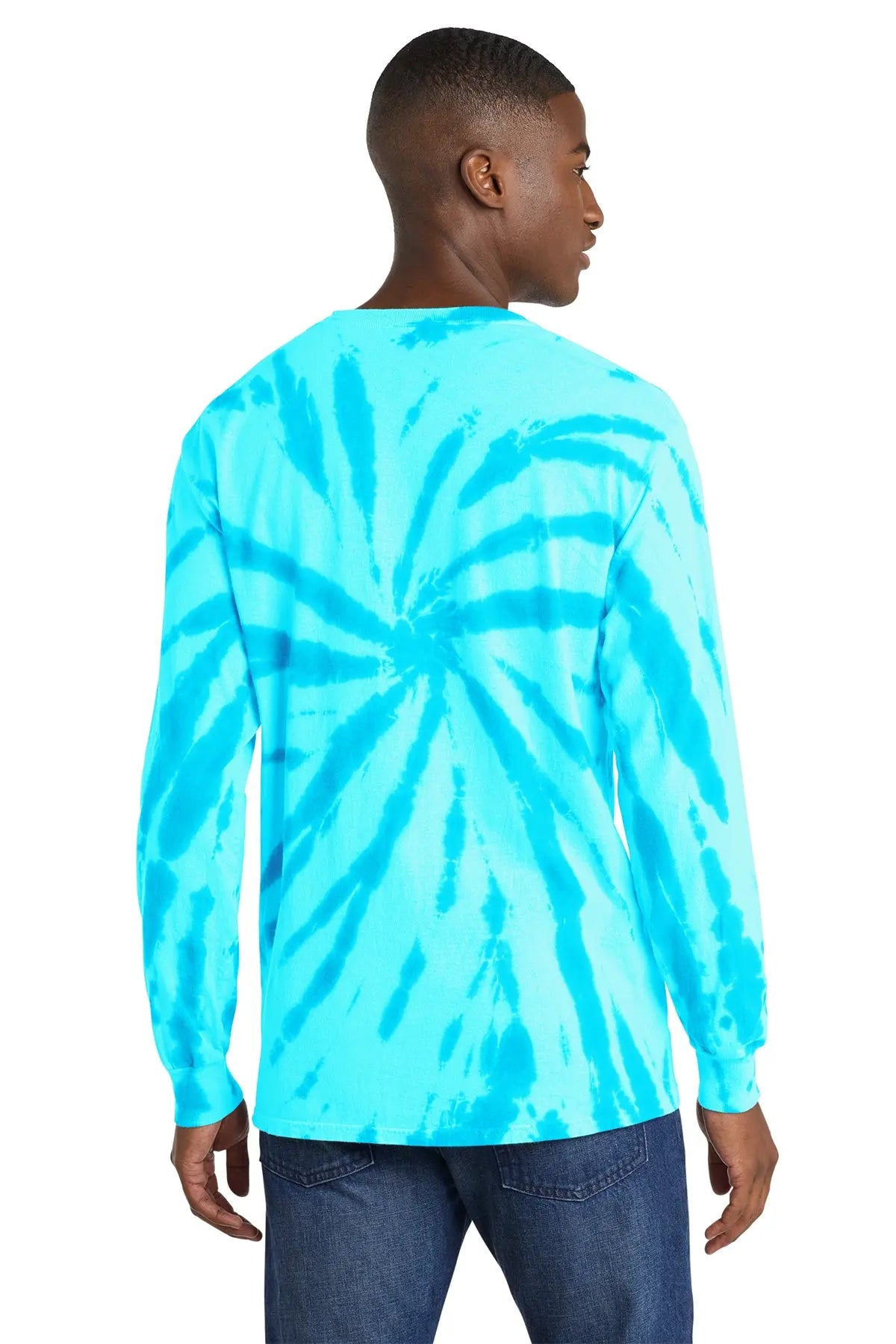 Port & Co™ Tie-Dye Long Sleeve Tee #PC147LS