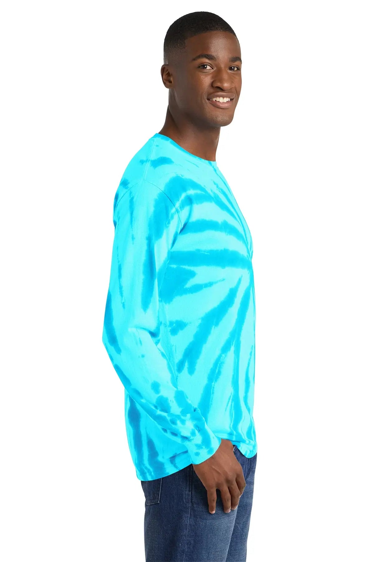Port & Co™ Tie-Dye Long Sleeve Tee #PC147LS