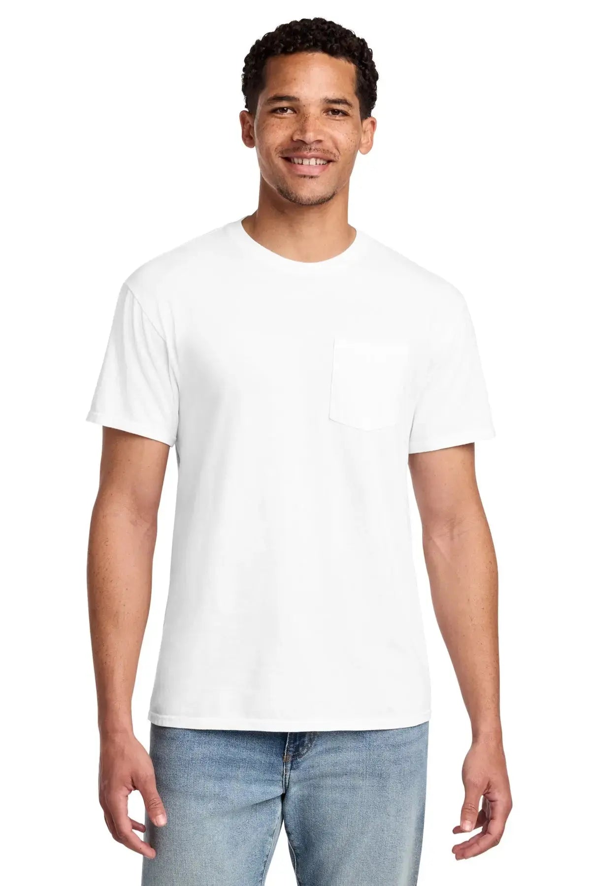 Port & Co™ Beach Wash® Garment-Dyed Pocket Tee #PC099P Game Over Merch
