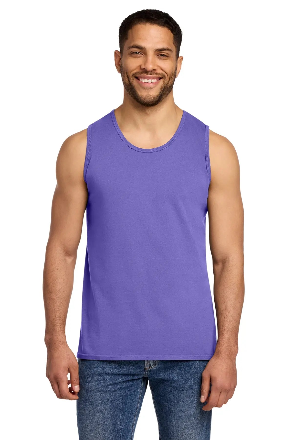 Port & Co™ Beach Wash® Garment-Dyed Tank Top #PC099TT Game Over Merch