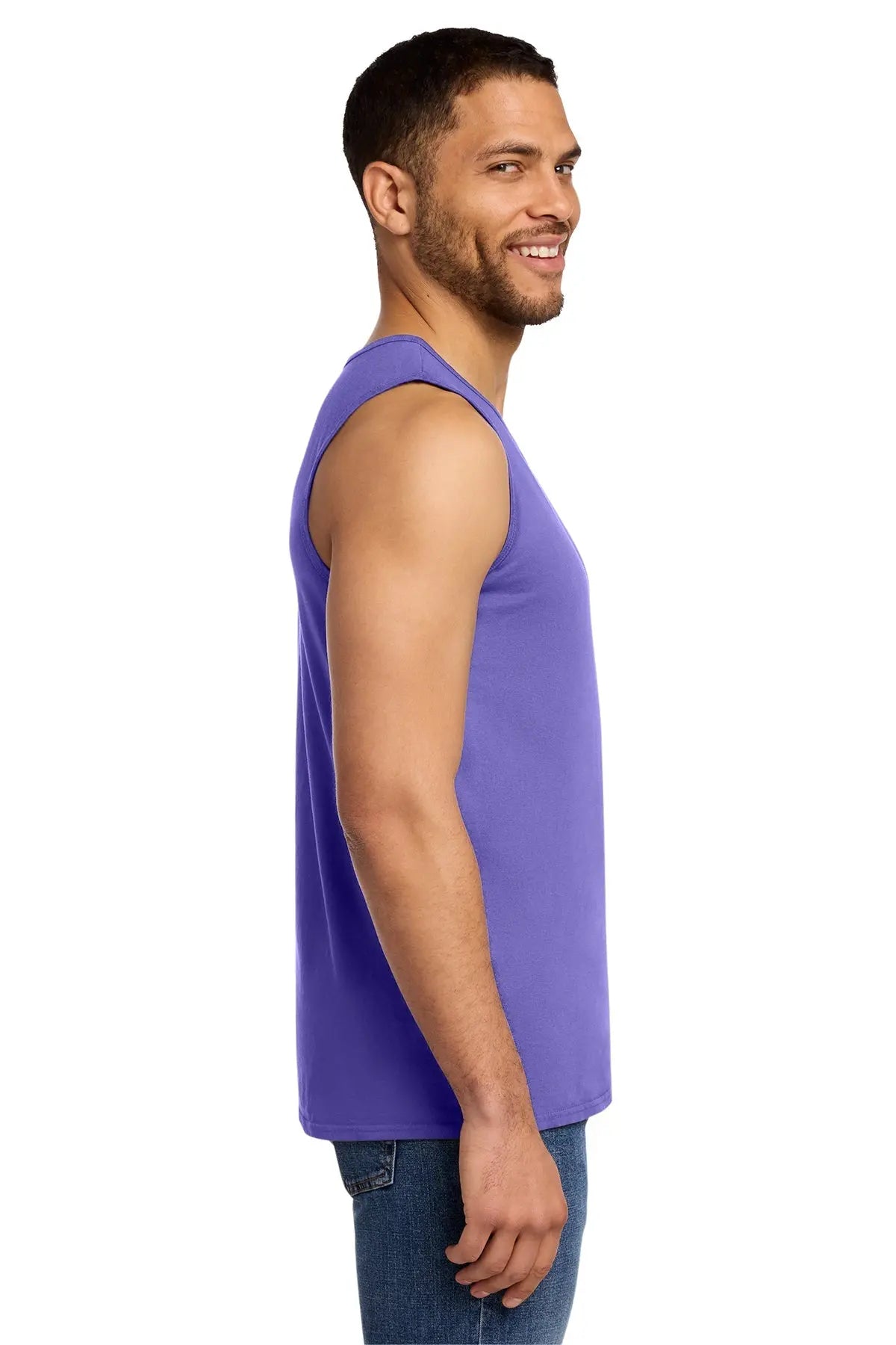 Port & Co™ Beach Wash® Garment-Dyed Tank Top #PC099TT Game Over Merch