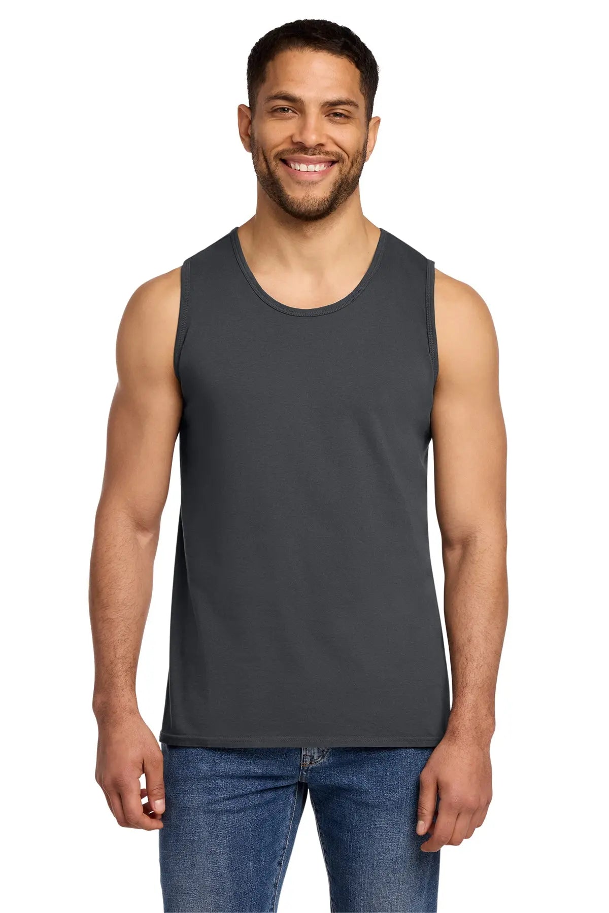 Port & Co™ Beach Wash® Garment-Dyed Tank Top #PC099TT Game Over Merch