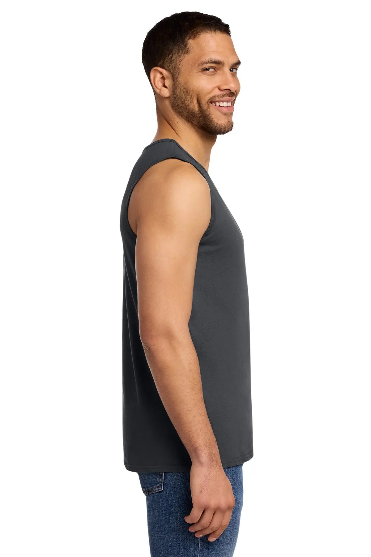 Port & Co™ Beach Wash® Garment-Dyed Tank Top #PC099TT Game Over Merch