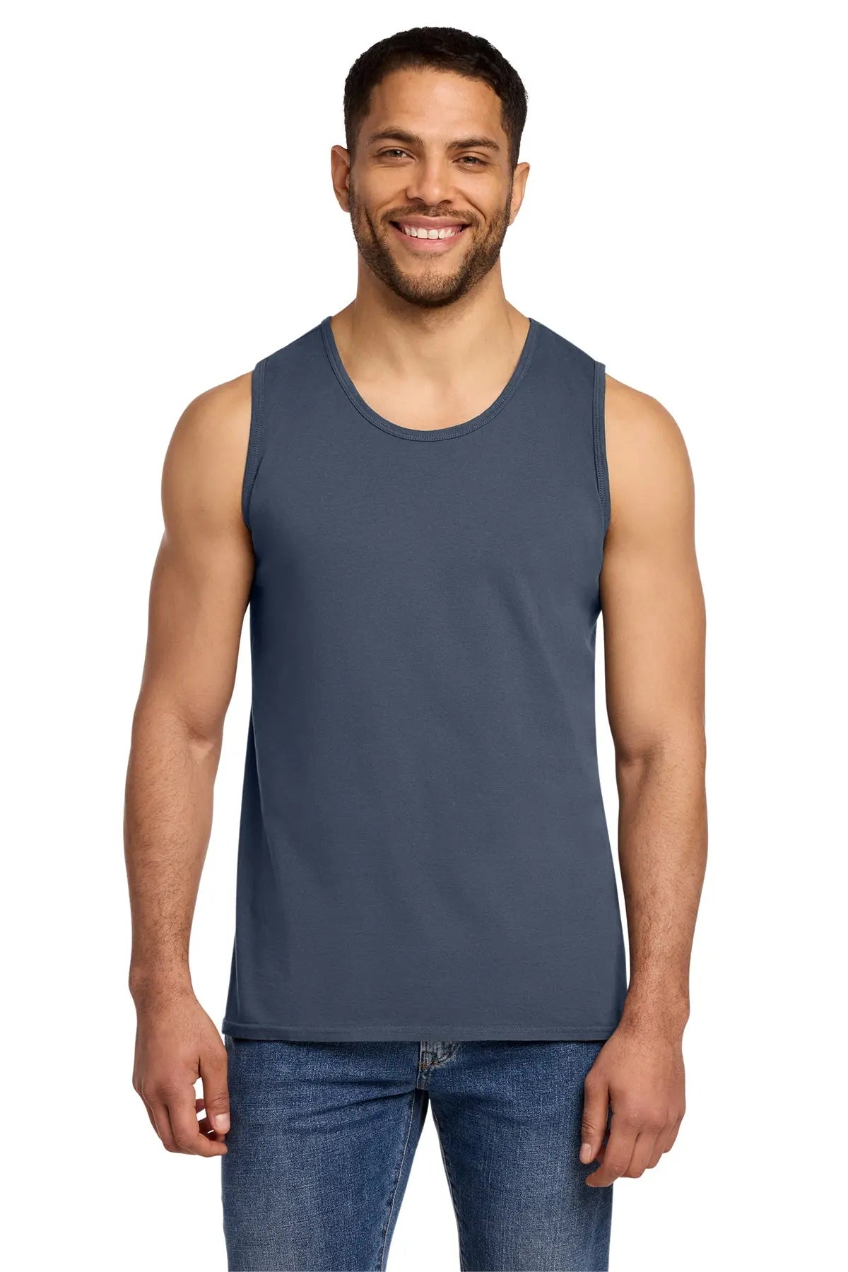 Port & Co™ Beach Wash® Garment-Dyed Tank Top #PC099TT Game Over Merch