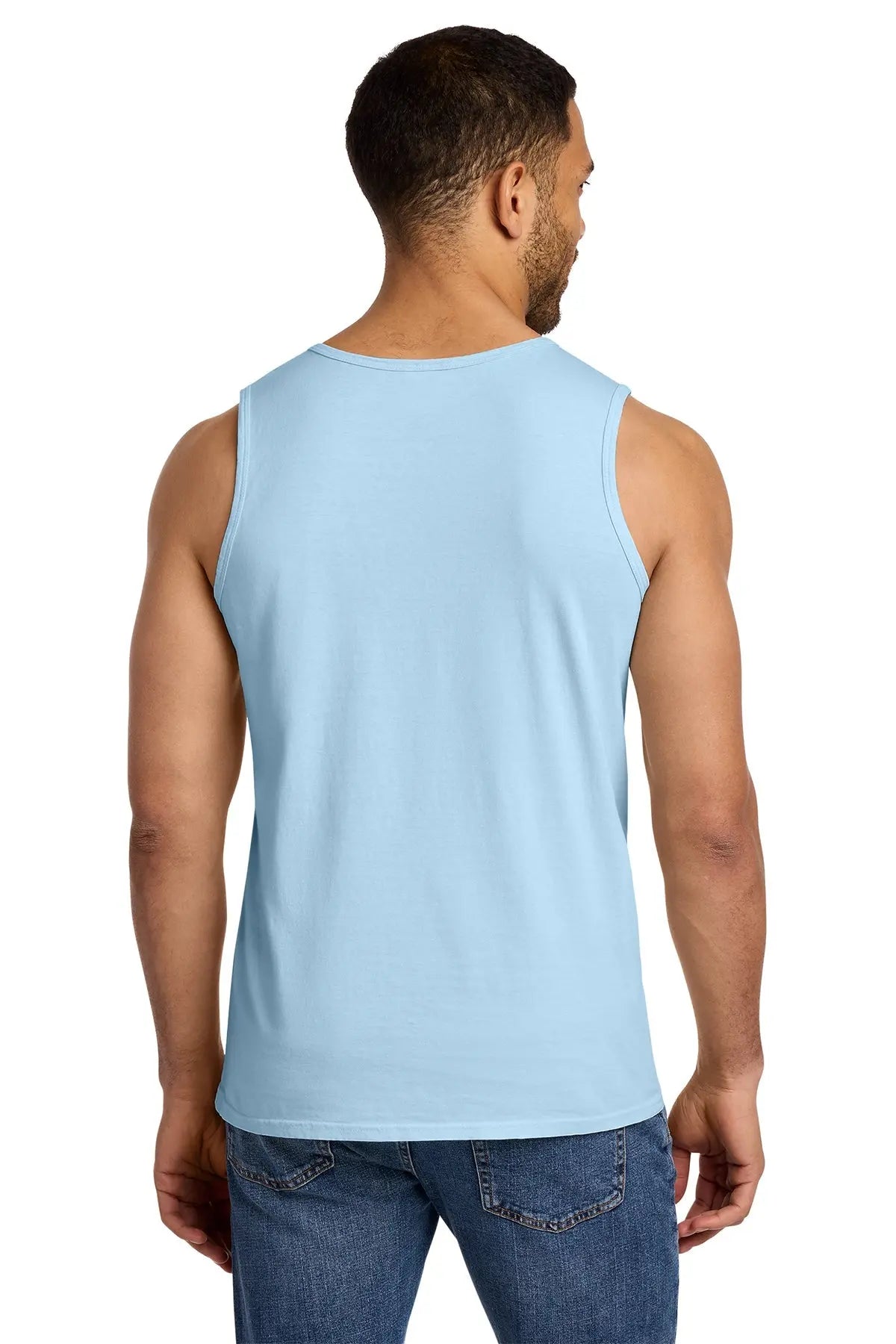 Port & Co™ Beach Wash® Garment-Dyed Tank Top #PC099TT Game Over Merch