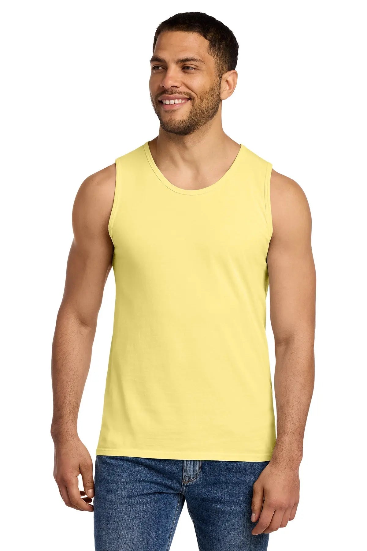 Port & Co™ Beach Wash® Garment-Dyed Tank Top #PC099TT Game Over Merch