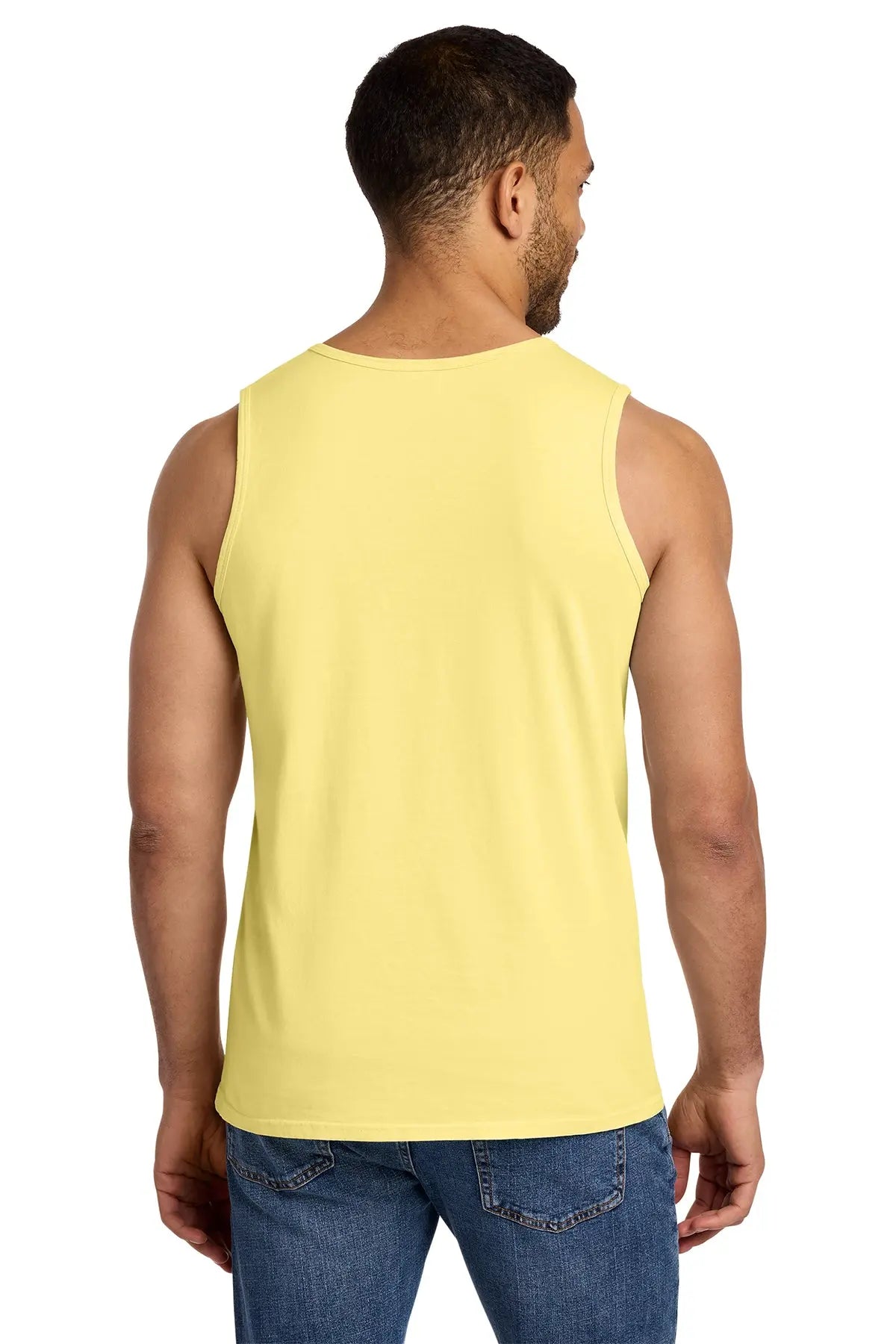 Port & Co™ Beach Wash® Garment-Dyed Tank Top #PC099TT Game Over Merch