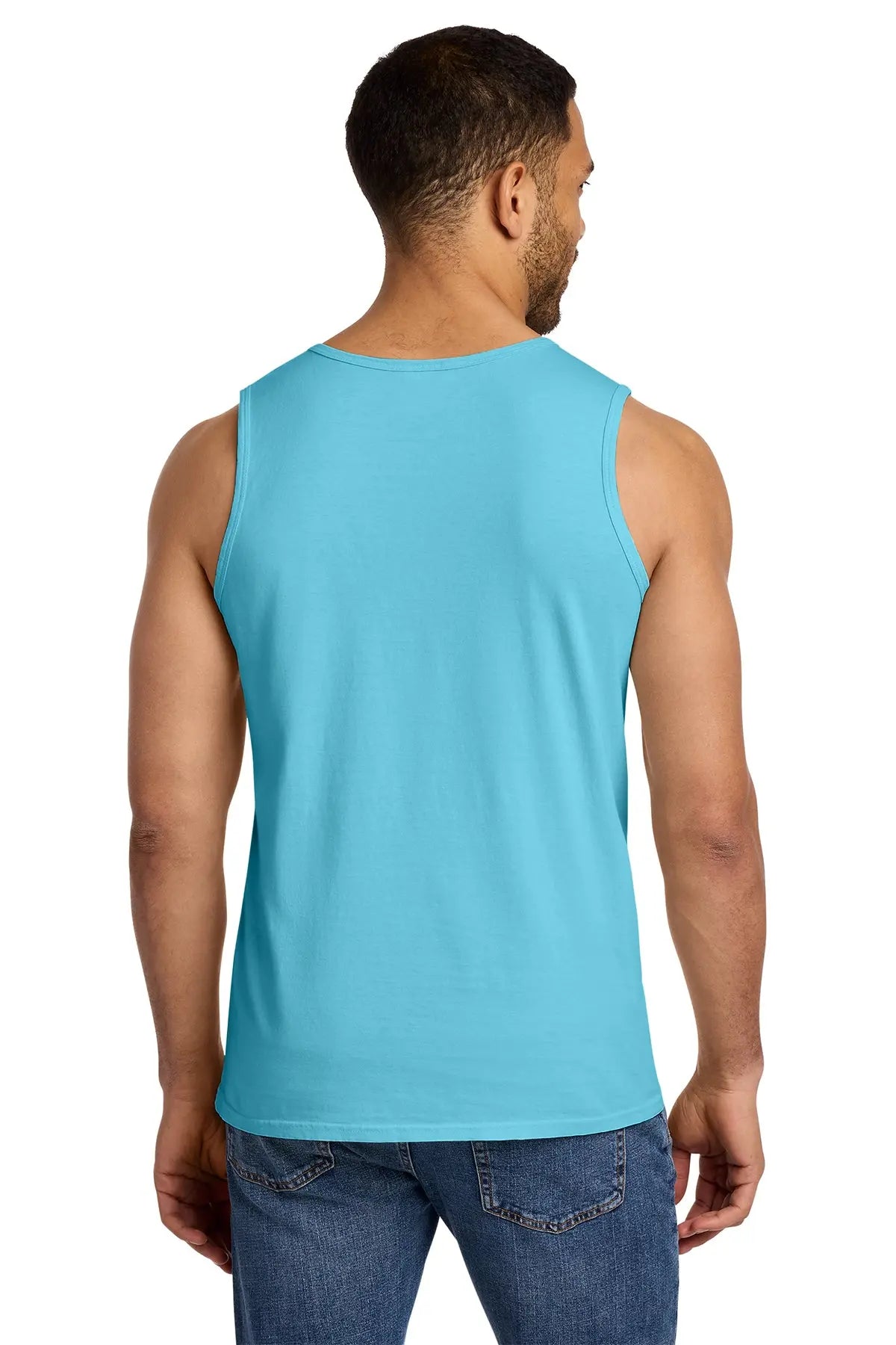 Port & Co™ Beach Wash® Garment-Dyed Tank Top #PC099TT Game Over Merch
