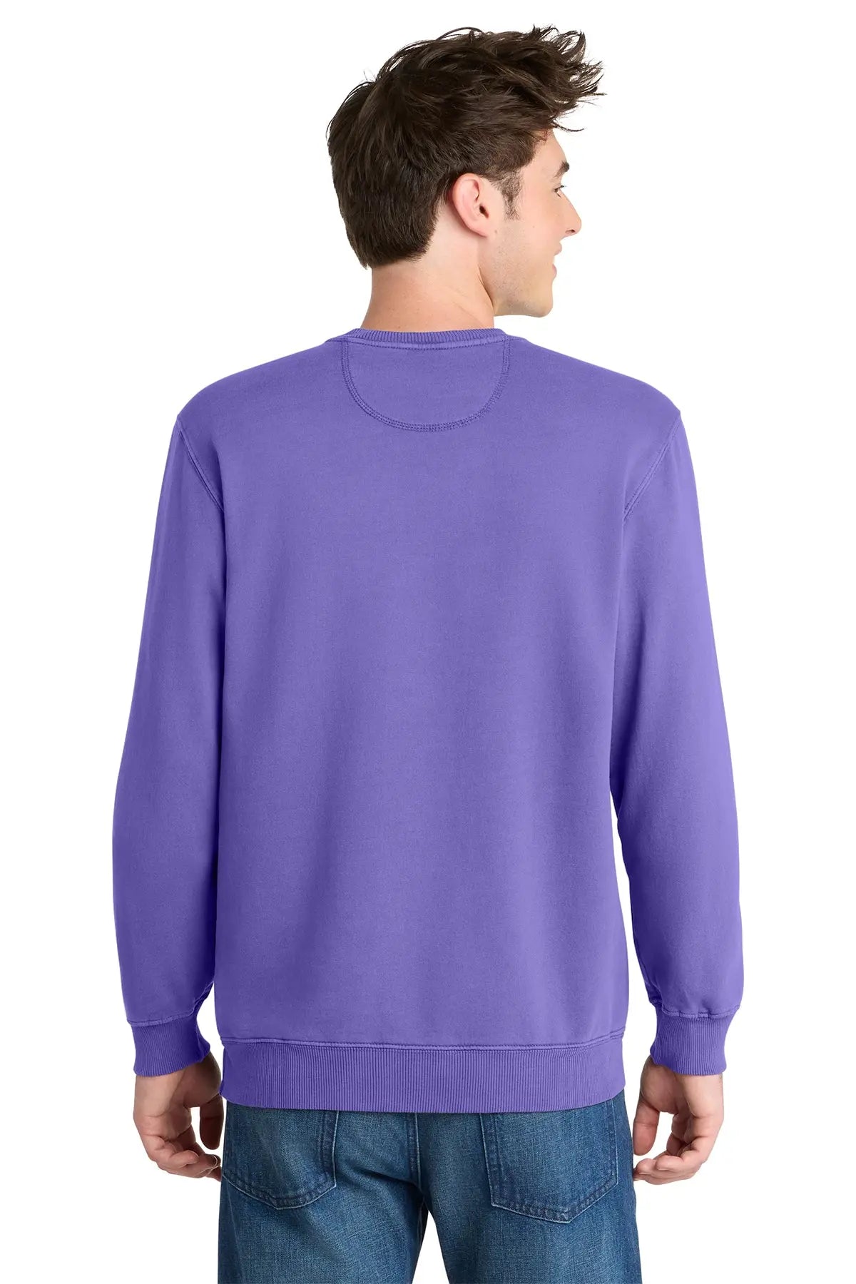 Port & Co™ Beach Wash® Garment-Dyed Crewneck Sweatshirt #PC098
