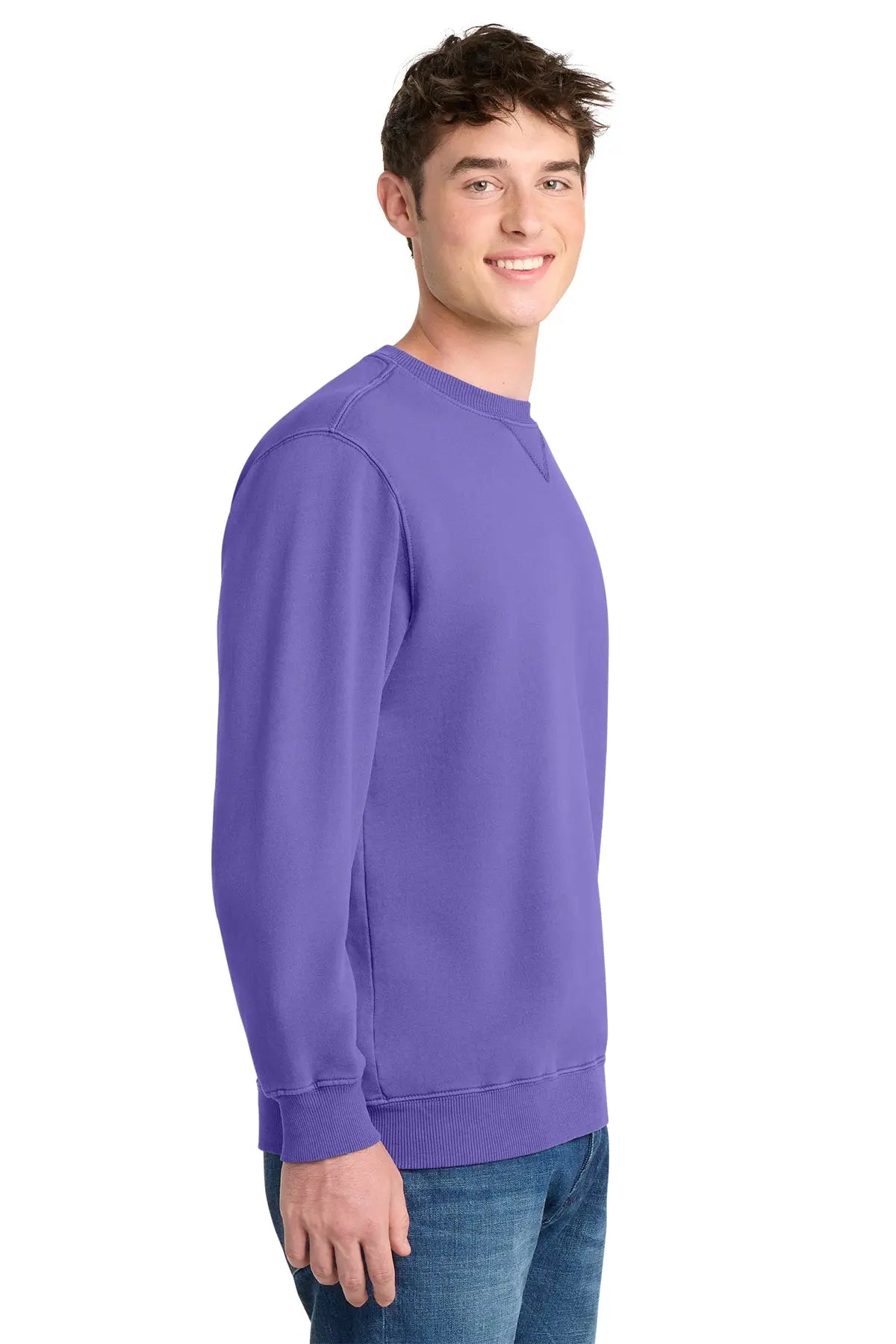 Port & Co™ Beach Wash® Garment-Dyed Crewneck Sweatshirt #PC098