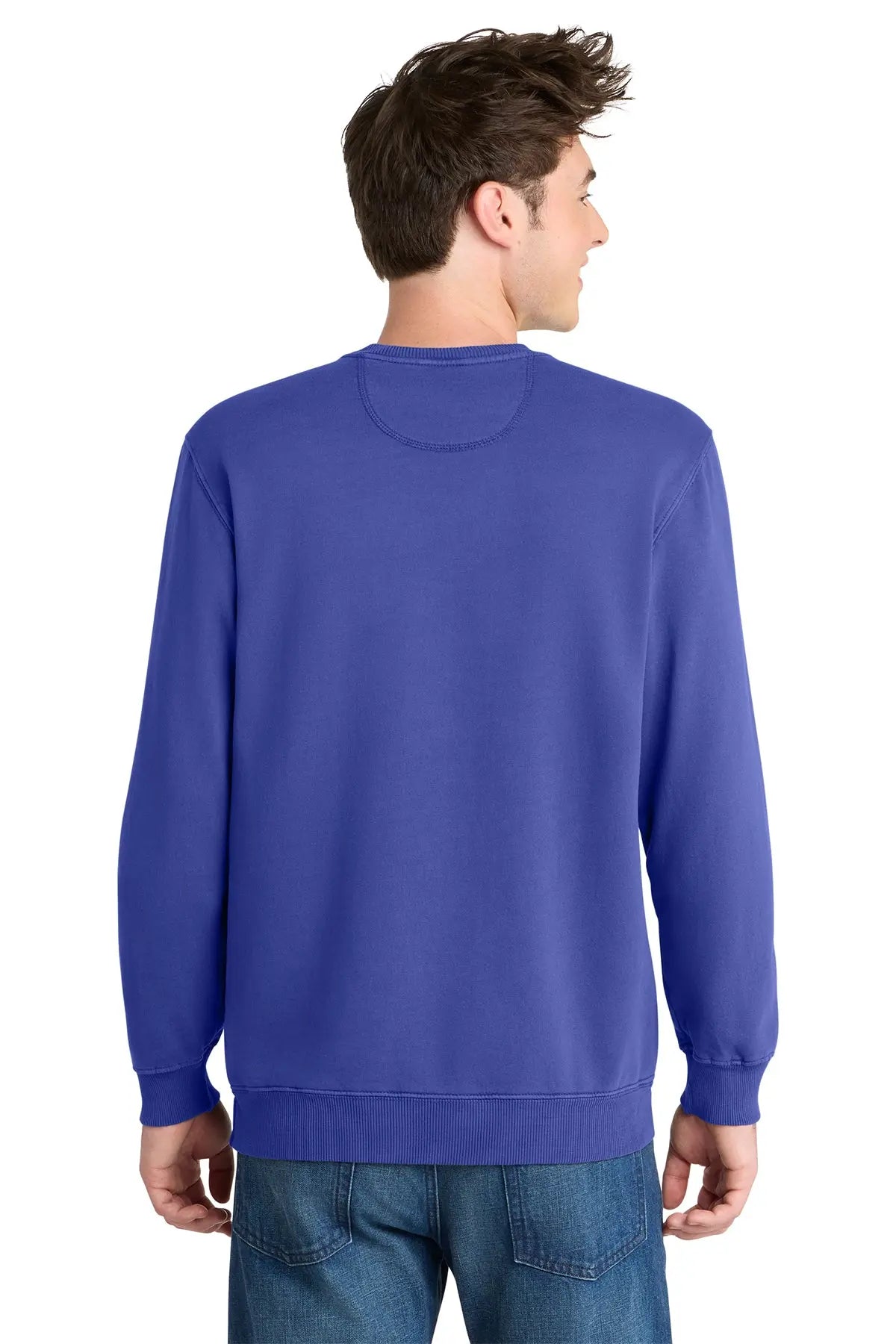 Port & Co™ Beach Wash® Garment-Dyed Crewneck Sweatshirt #PC098