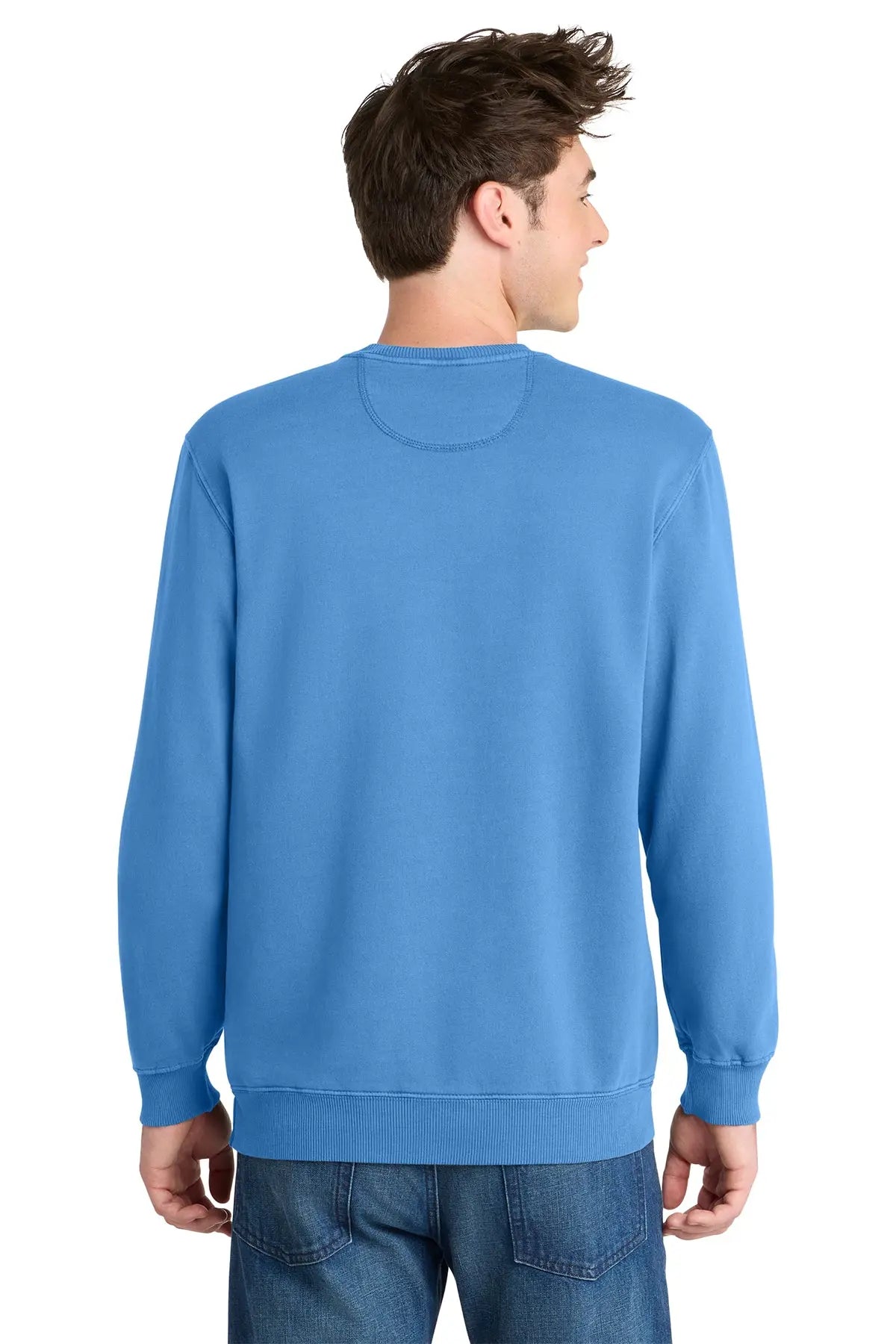 Port & Co™ Beach Wash® Garment-Dyed Crewneck Sweatshirt #PC098