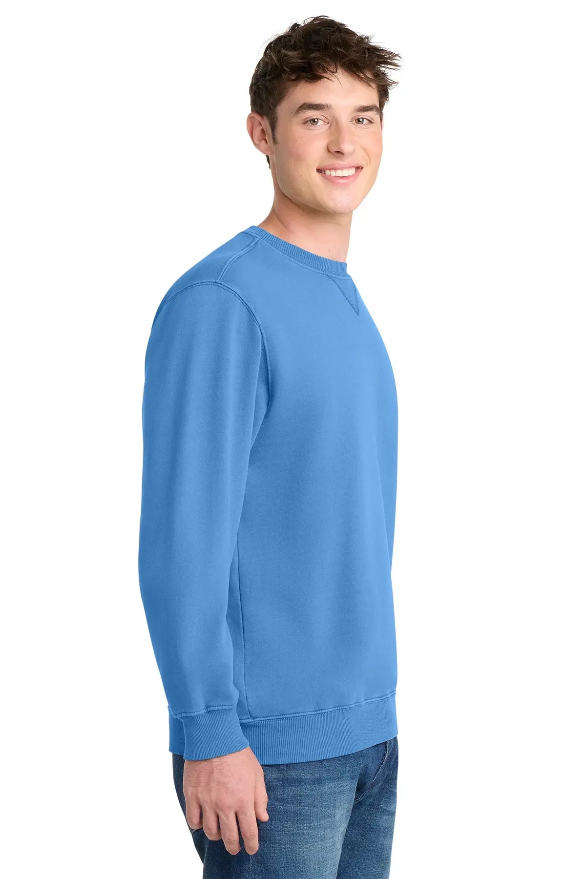 Port & Co™ Beach Wash® Garment-Dyed Crewneck Sweatshirt #PC098