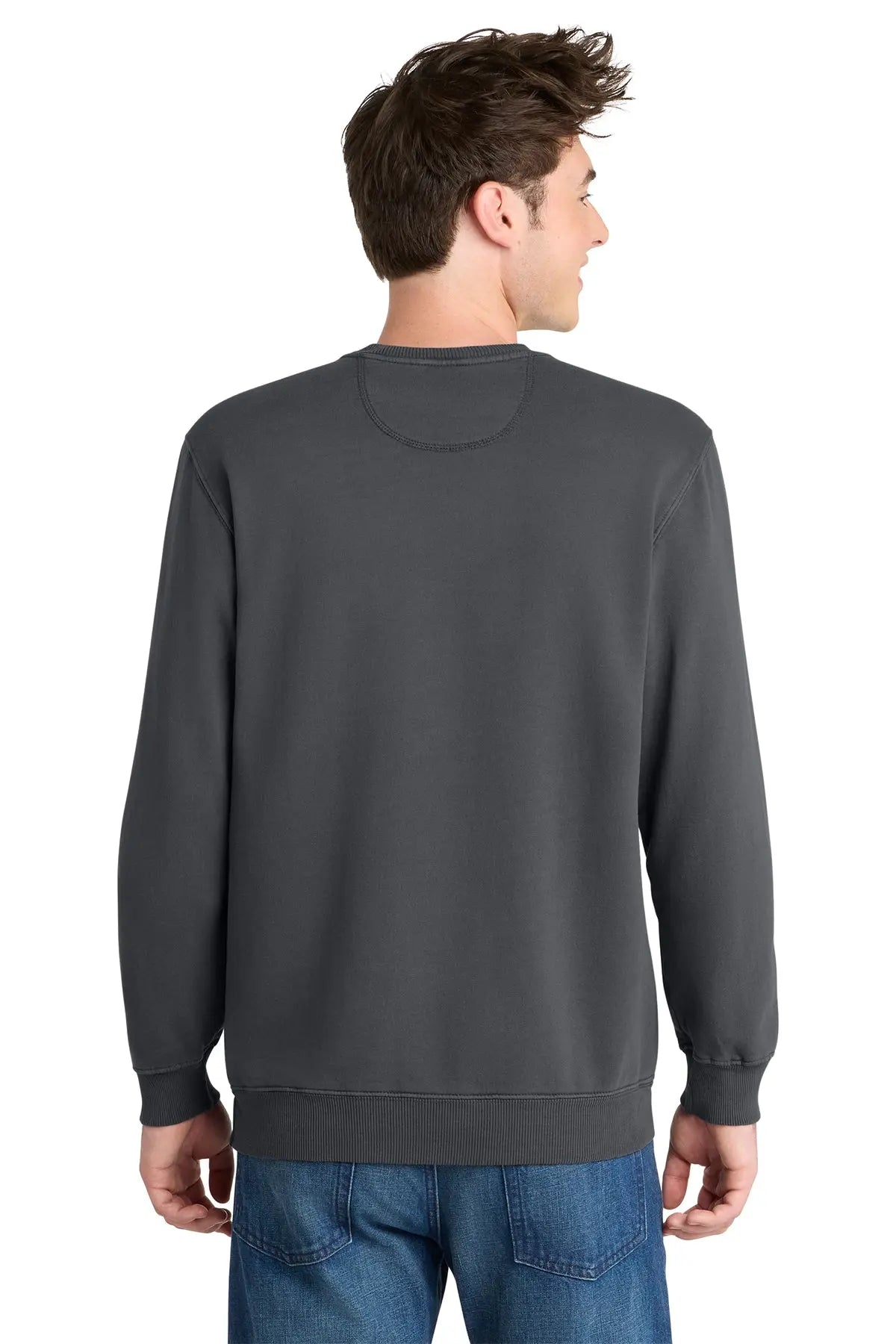 Port & Co™ Beach Wash® Garment-Dyed Crewneck Sweatshirt #PC098