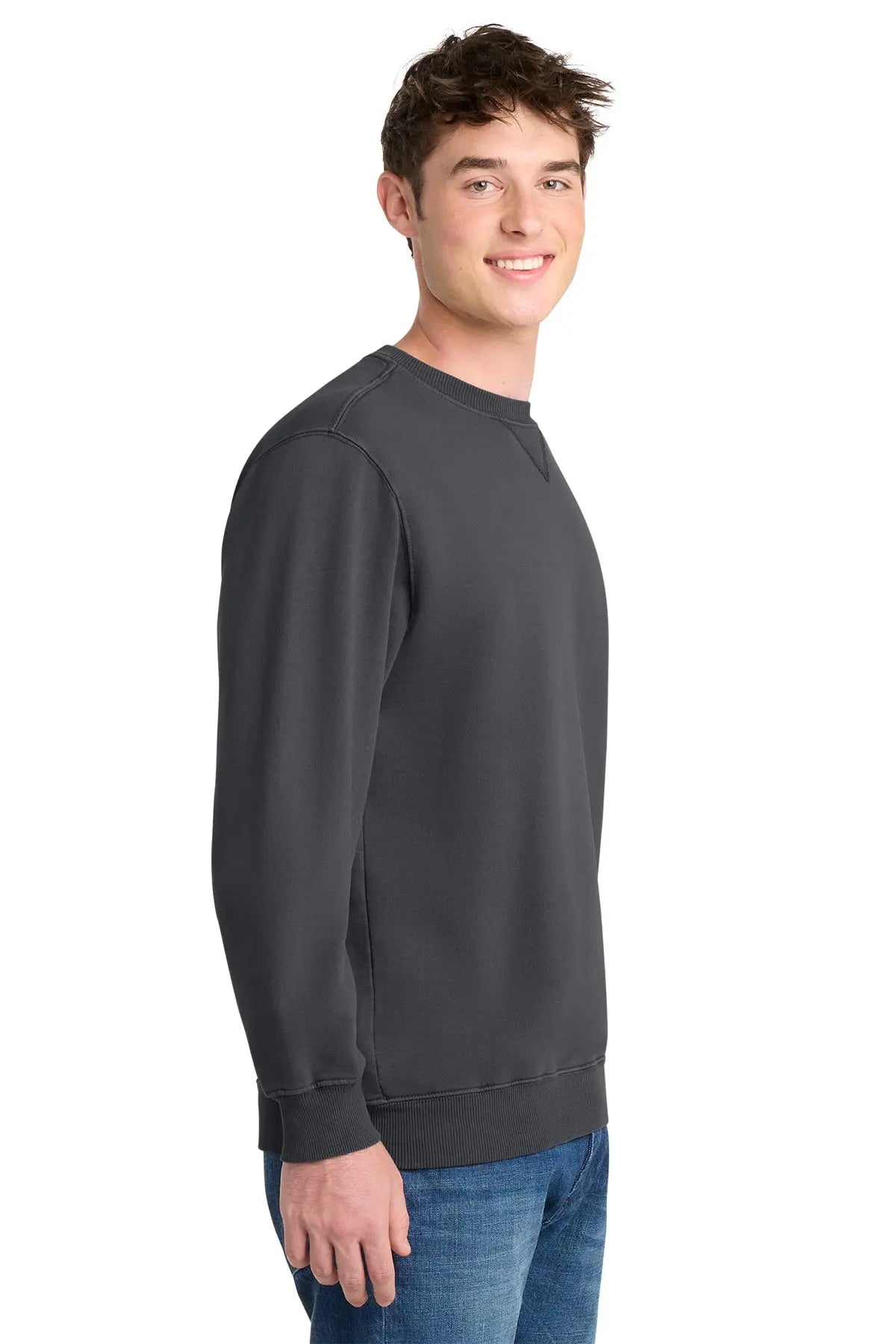 Port & Co™ Beach Wash® Garment-Dyed Crewneck Sweatshirt #PC098