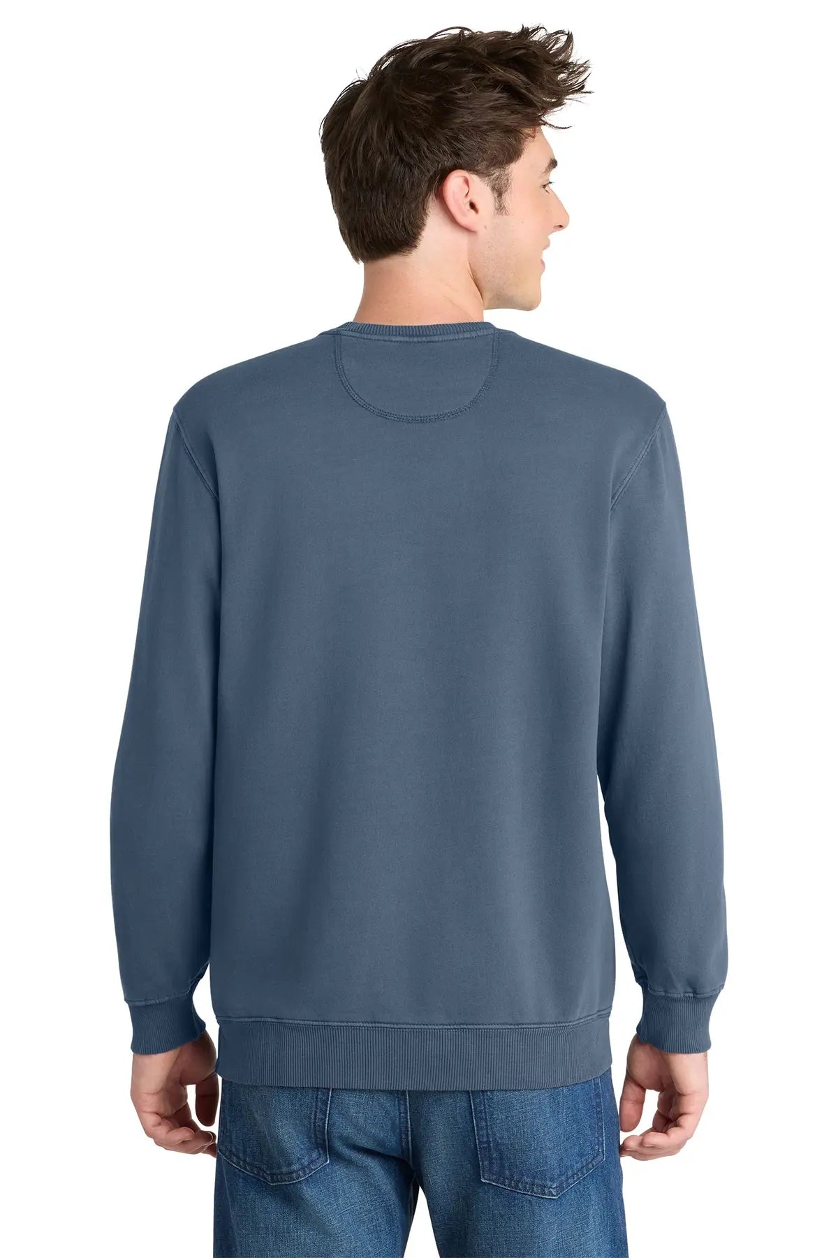 Port & Co™ Beach Wash® Garment-Dyed Crewneck Sweatshirt #PC098