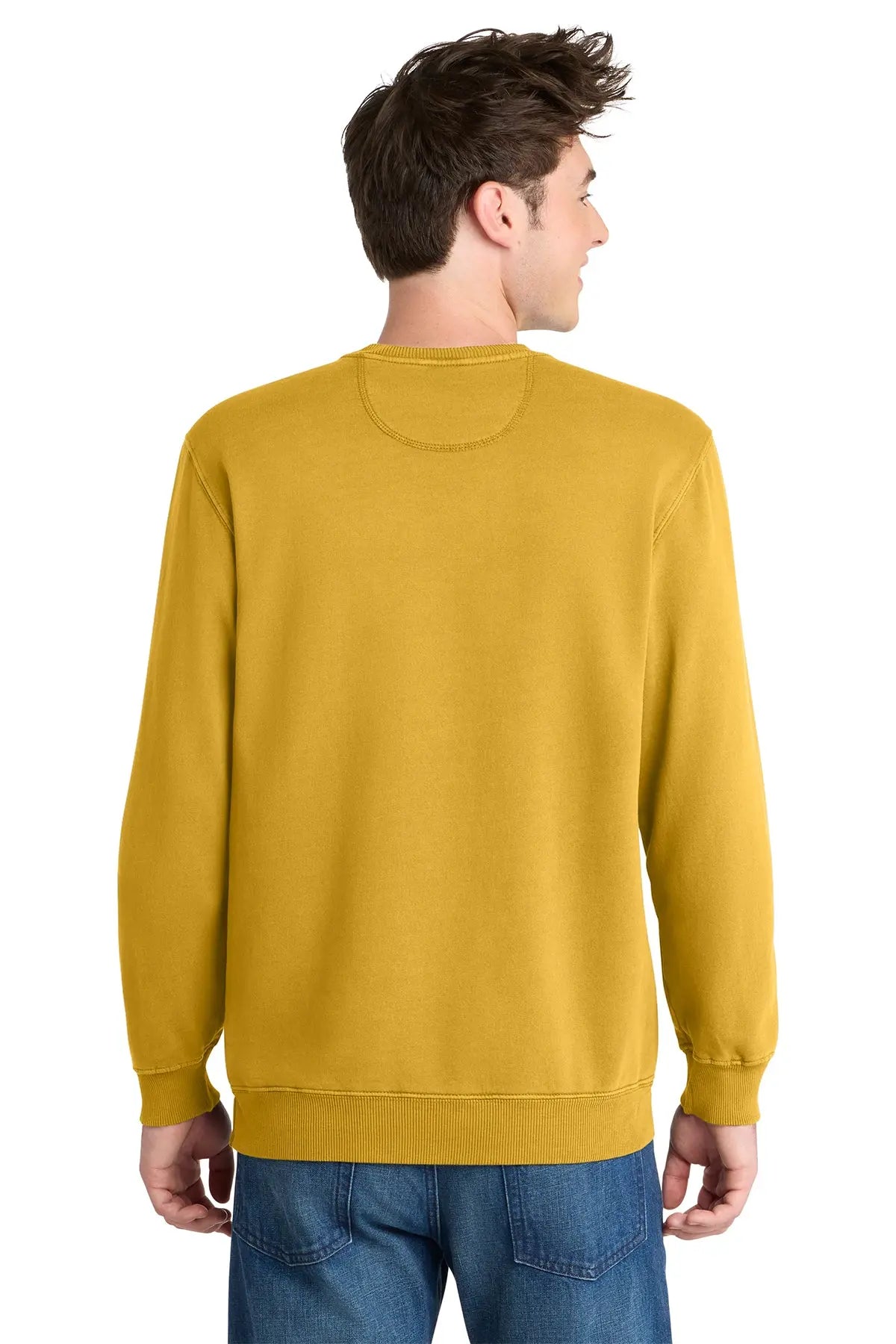 Port & Co™ Beach Wash® Garment-Dyed Crewneck Sweatshirt #PC098
