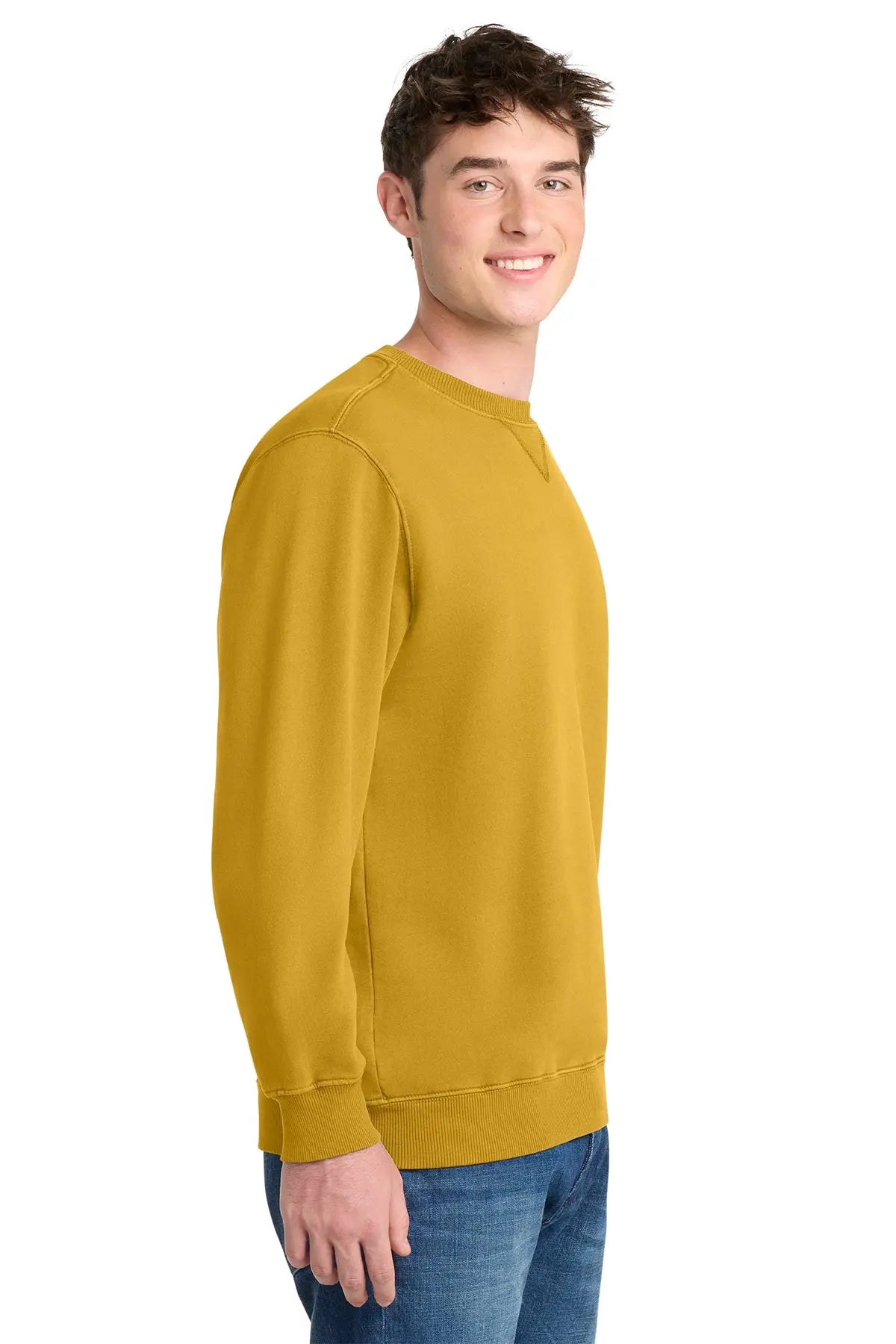 Port & Co™ Beach Wash® Garment-Dyed Crewneck Sweatshirt #PC098