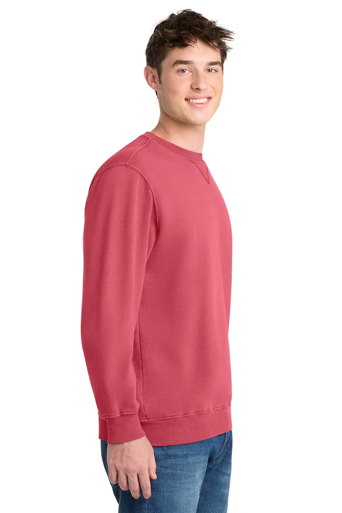 Port & Co™ Beach Wash® Garment-Dyed Crewneck Sweatshirt #PC098