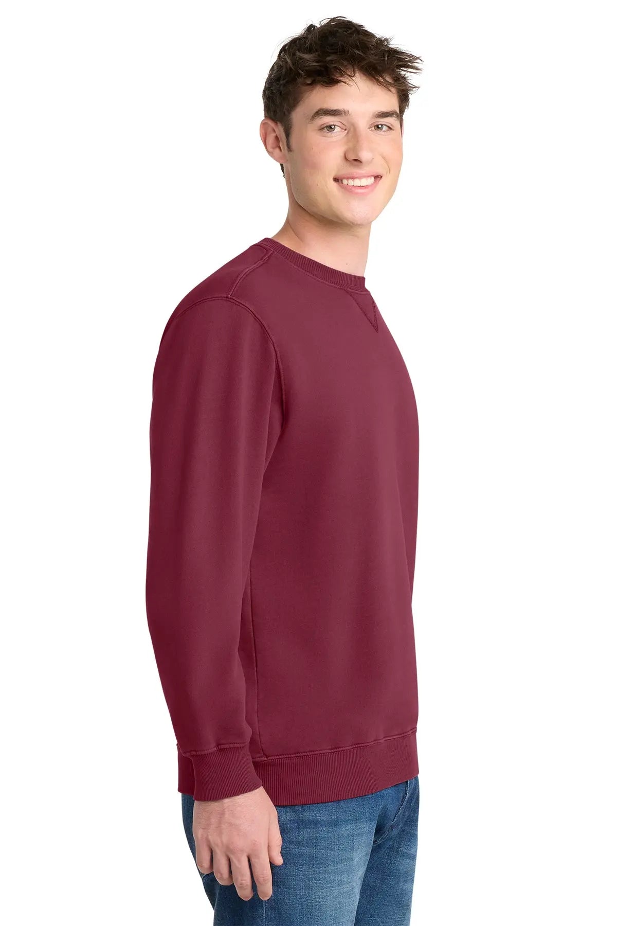 Port & Co™ Beach Wash® Garment-Dyed Crewneck Sweatshirt #PC098