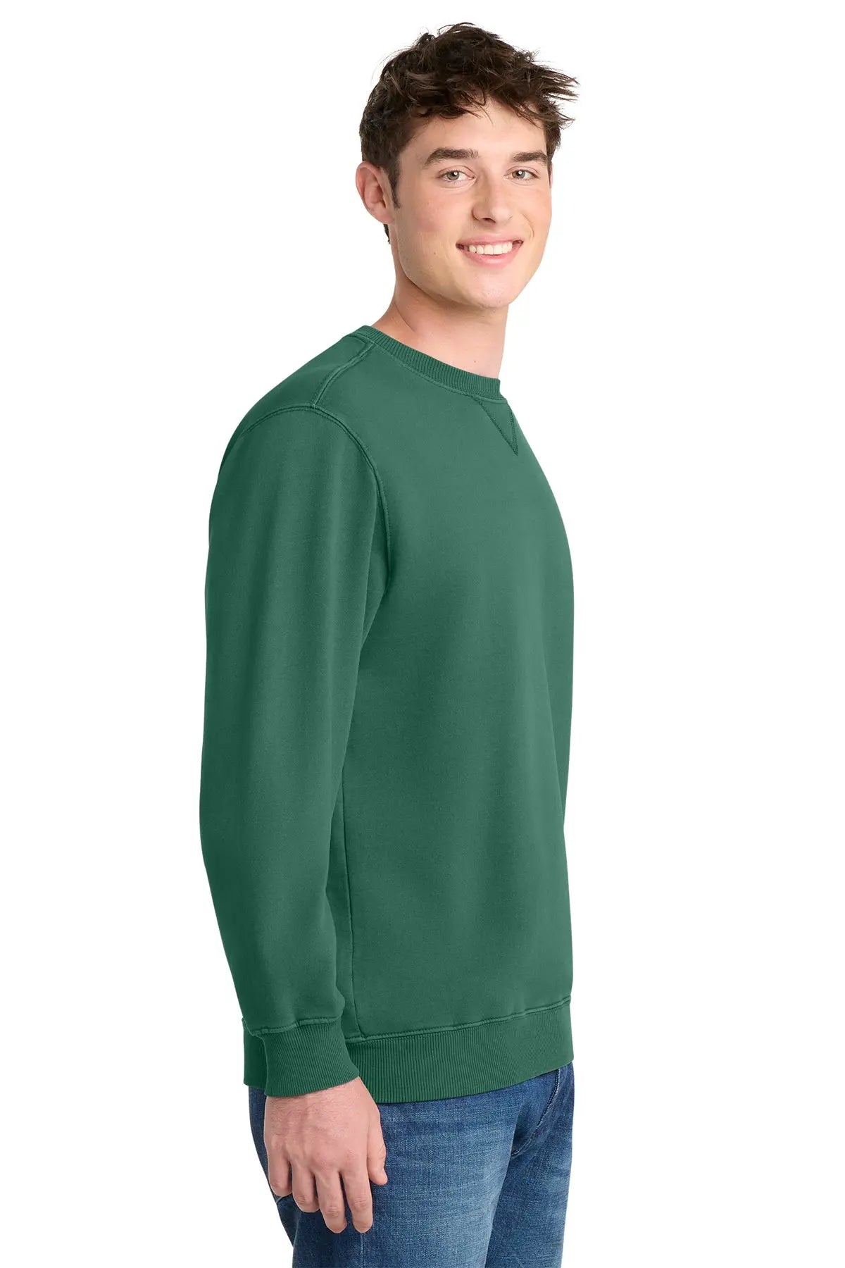 Port & Co™ Beach Wash® Garment-Dyed Crewneck Sweatshirt #PC098