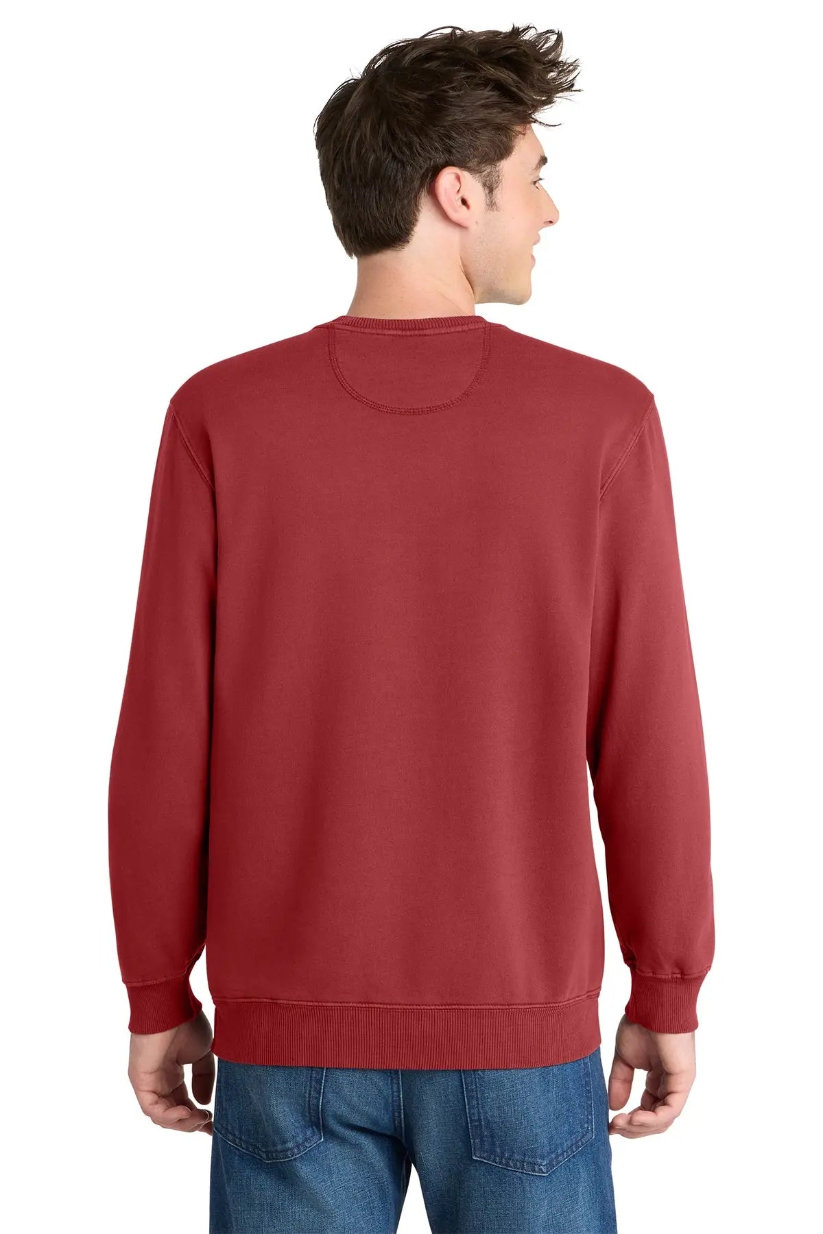 Port & Co™ Beach Wash® Garment-Dyed Crewneck Sweatshirt #PC098