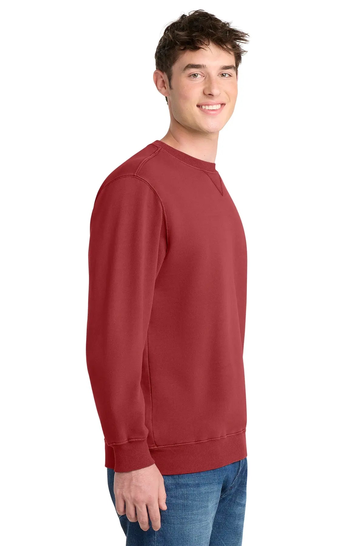 Port & Co™ Beach Wash® Garment-Dyed Crewneck Sweatshirt #PC098