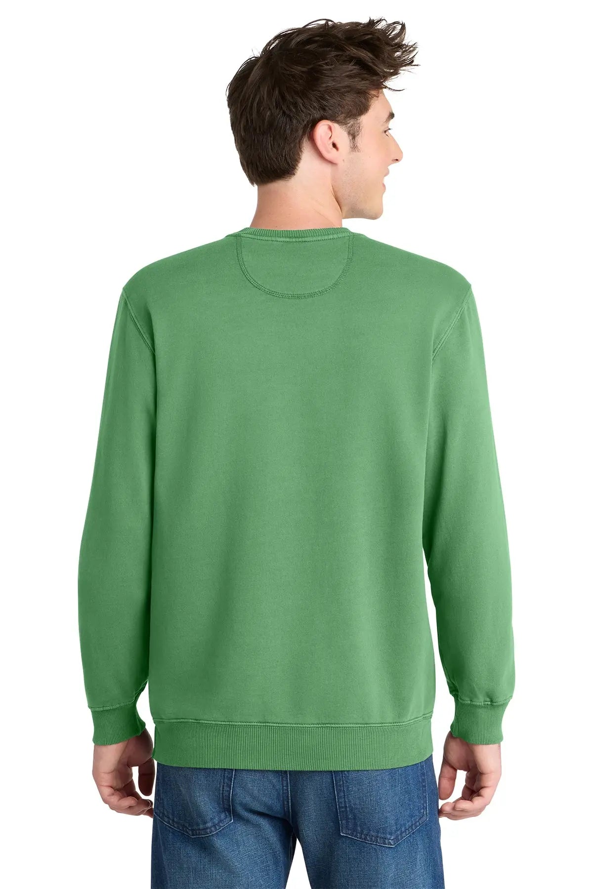Port & Co™ Beach Wash® Garment-Dyed Crewneck Sweatshirt #PC098