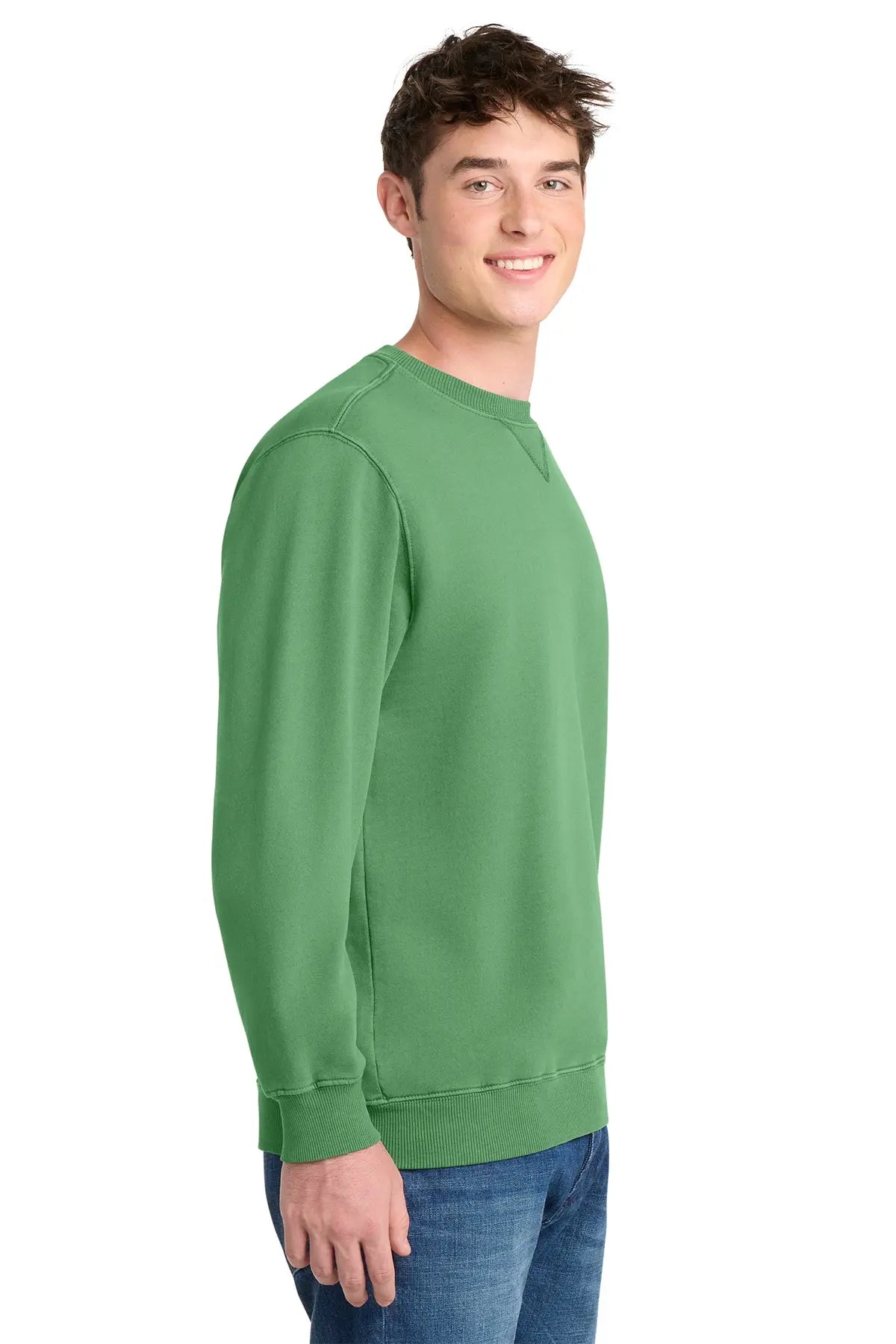 Port & Co™ Beach Wash® Garment-Dyed Crewneck Sweatshirt #PC098