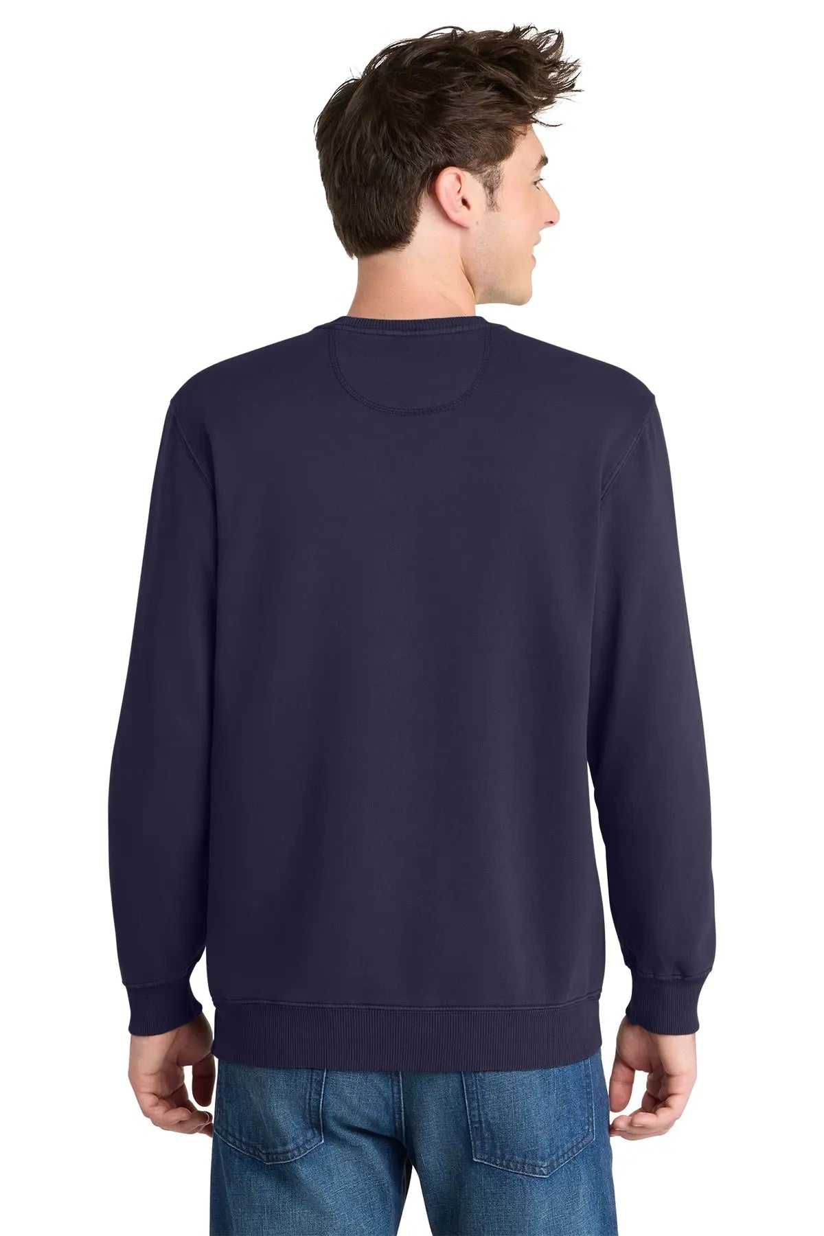 Port & Co™ Beach Wash® Garment-Dyed Crewneck Sweatshirt #PC098