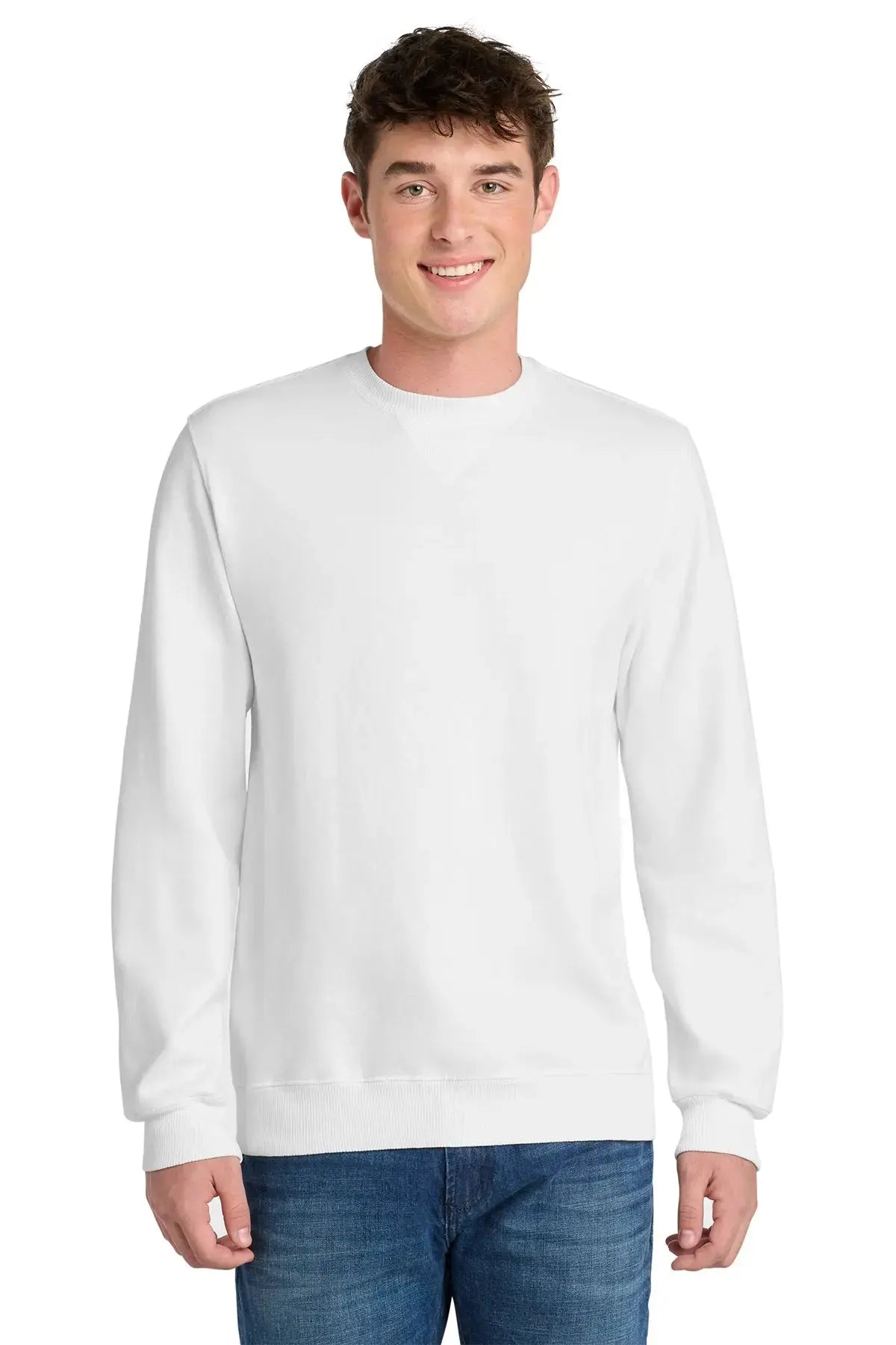 Port & Co™ Beach Wash® Garment-Dyed Crewneck Sweatshirt #PC098 Game Over Merch