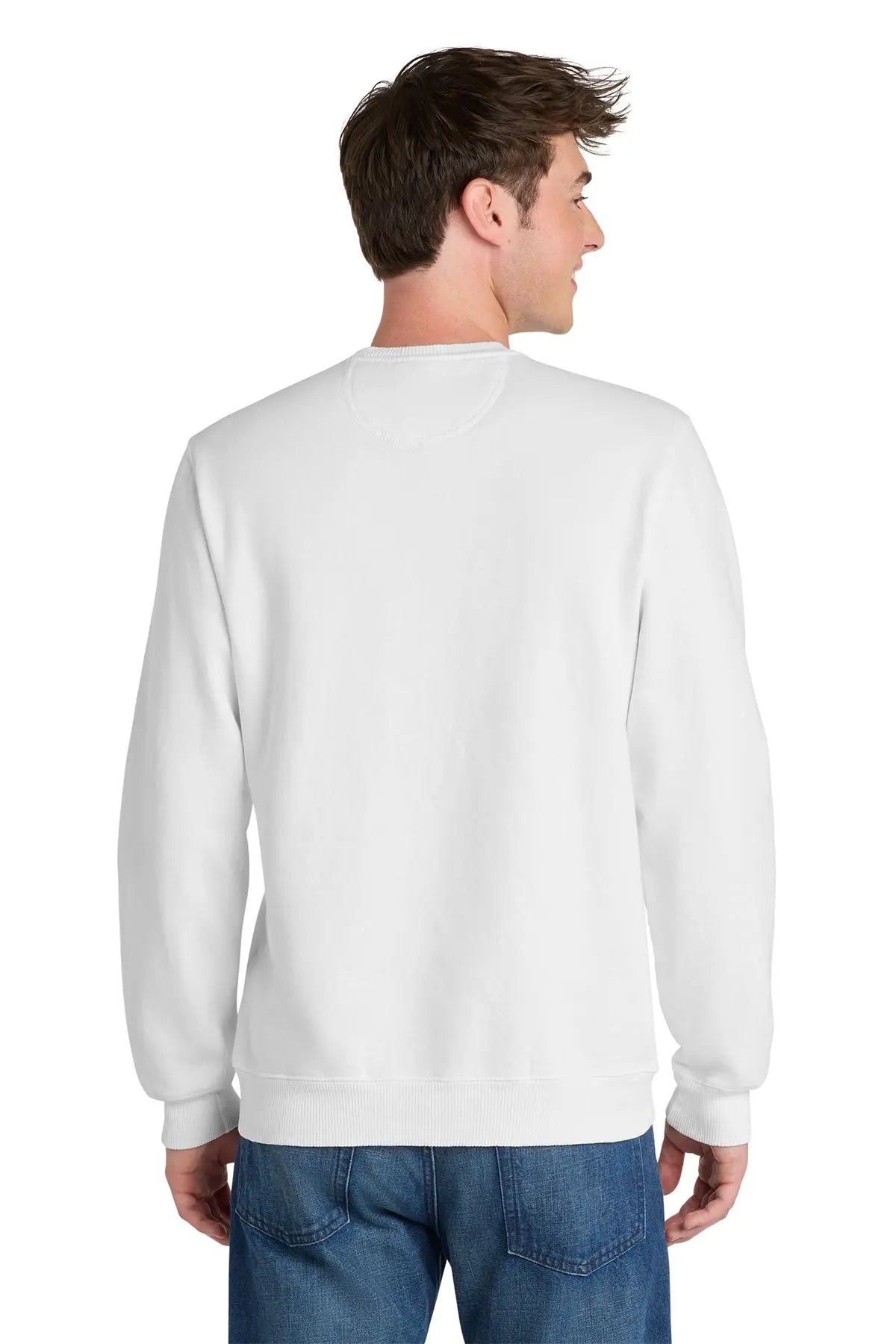 Port & Co™ Beach Wash® Garment-Dyed Crewneck Sweatshirt #PC098