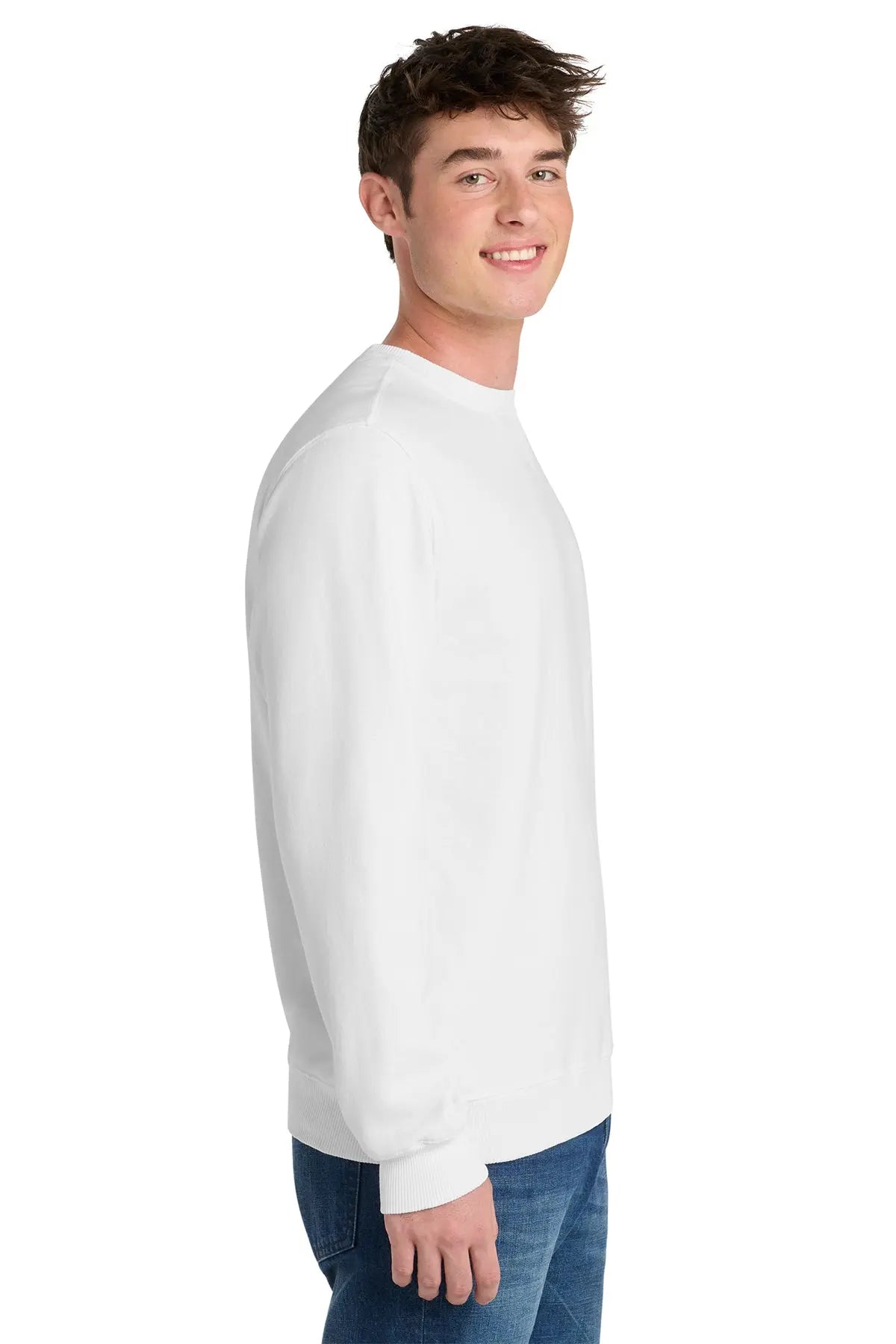 Port & Co™ Beach Wash® Garment-Dyed Crewneck Sweatshirt #PC098