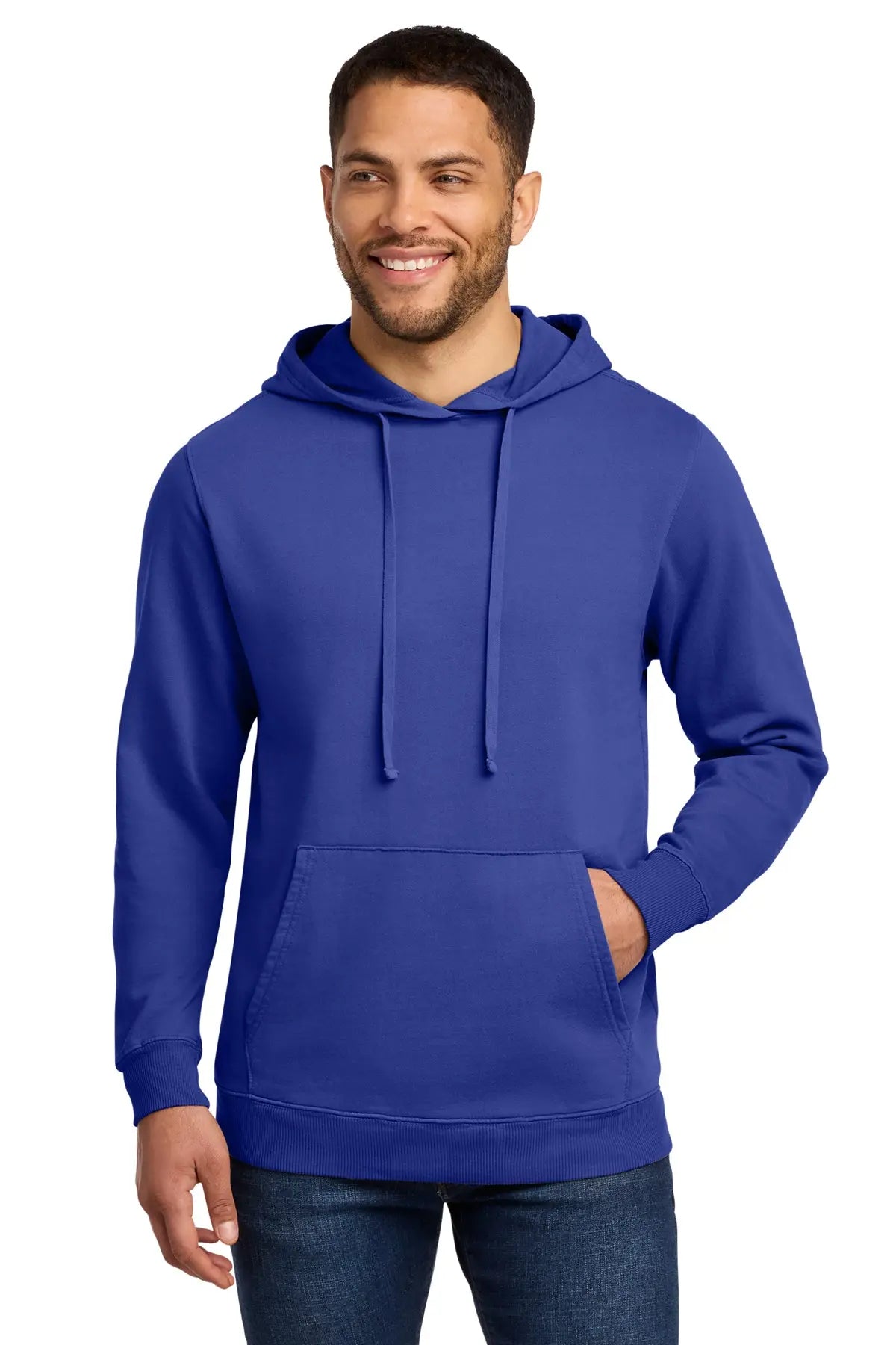 Port & Co™ Beach Wash® Garment-Dyed Pullover Hooded Sweatshirt #PC098H