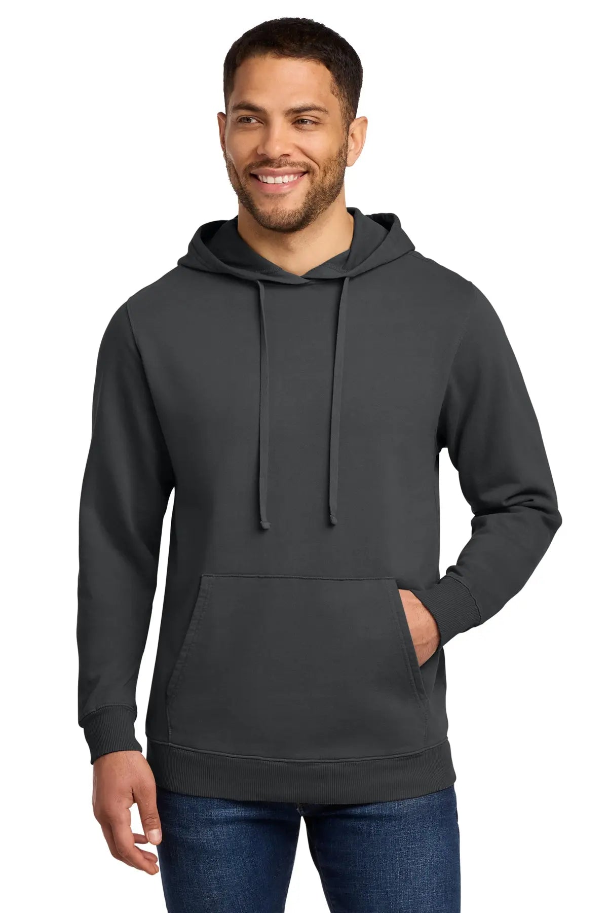 Port & Co™ Beach Wash® Garment-Dyed Pullover Hooded Sweatshirt #PC098H