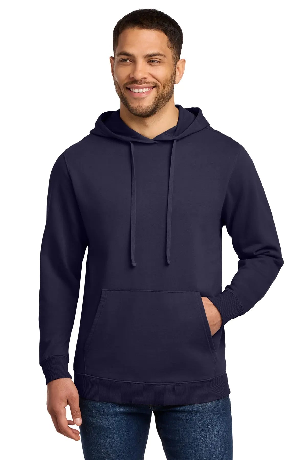 Port & Co™ Beach Wash® Garment-Dyed Pullover Hooded Sweatshirt #PC098H