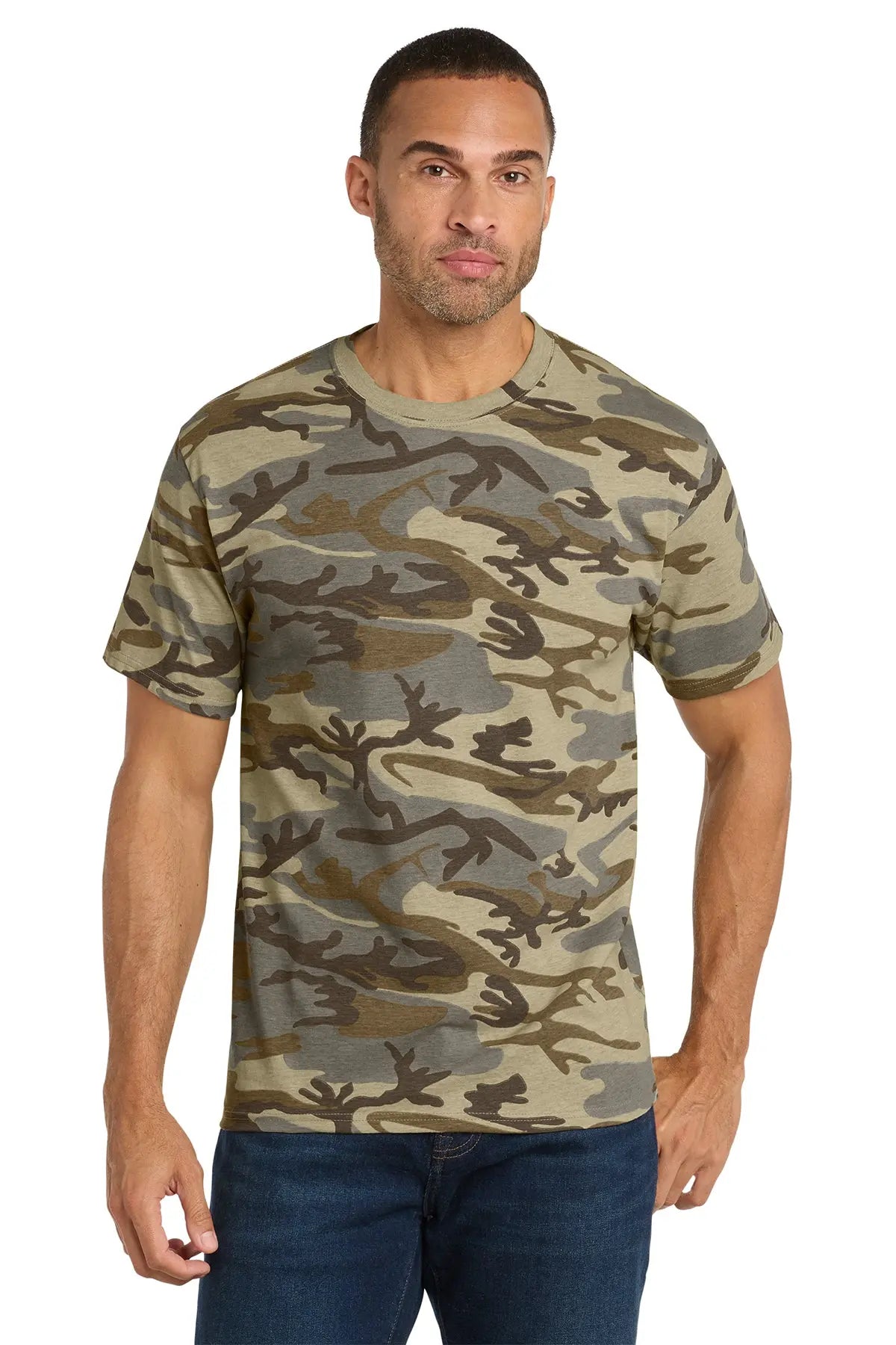 Port & Co™ Core Cotton Camo Tee #PC54C