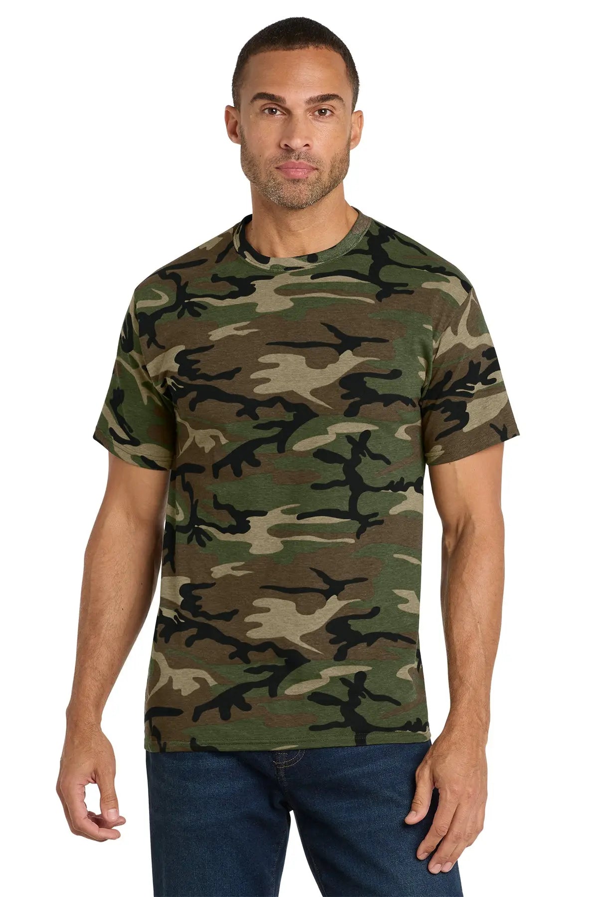 Port & Co™ Core Cotton Camo Tee #PC54C