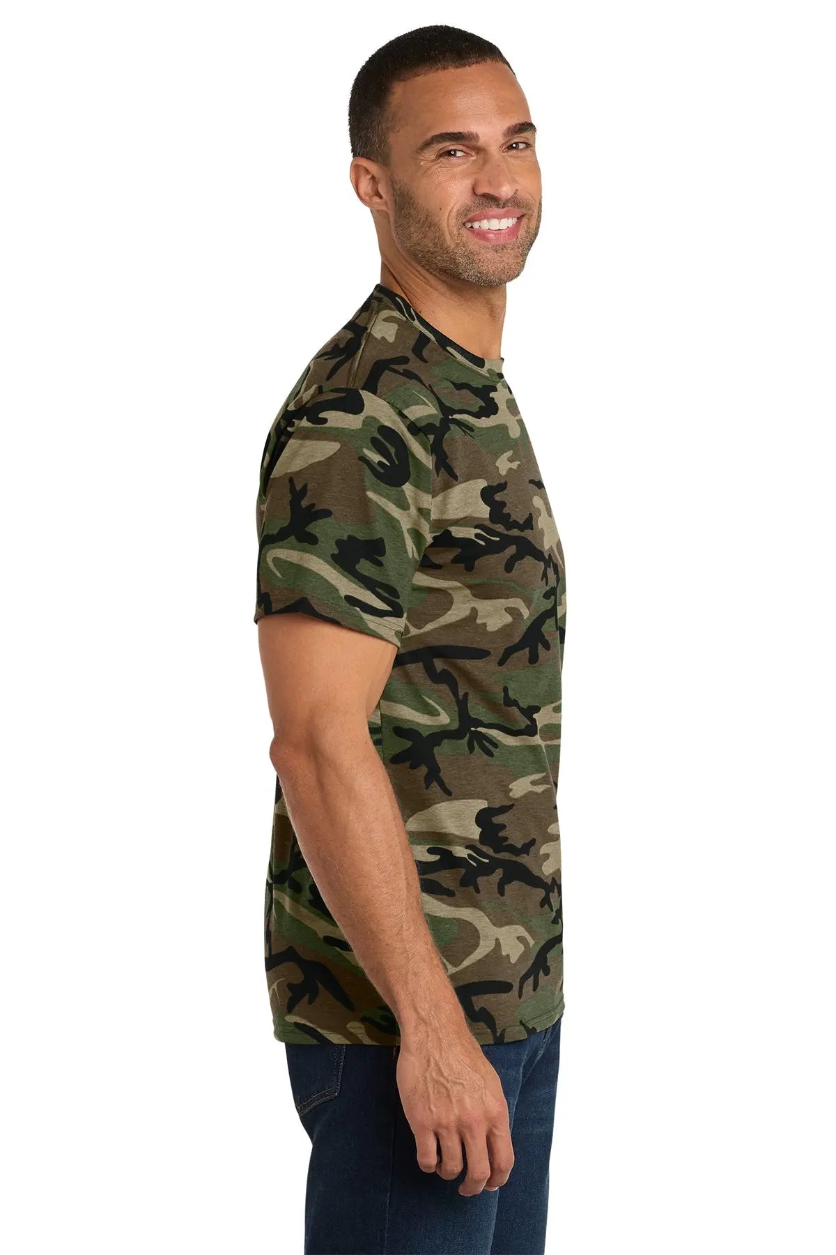 Port & Co™ Core Cotton Camo Tee #PC54C