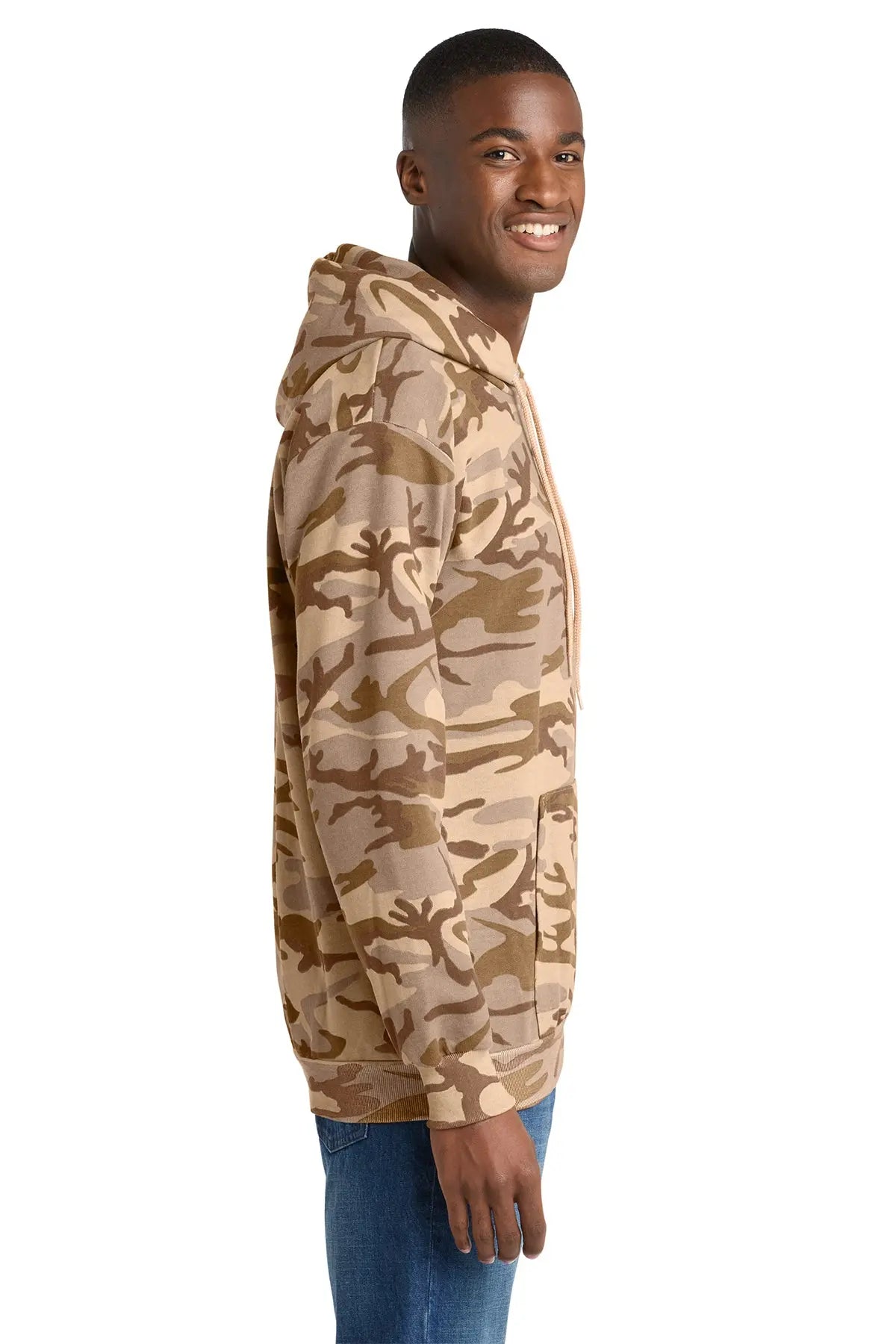 Port & Co™ Core Fleece Camo Pullover Hooded Sweatshirt #PC78HC