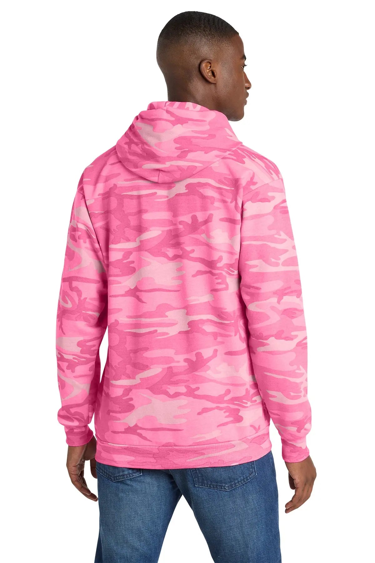 Port & Co™ Core Fleece Camo Pullover Hooded Sweatshirt #PC78HC