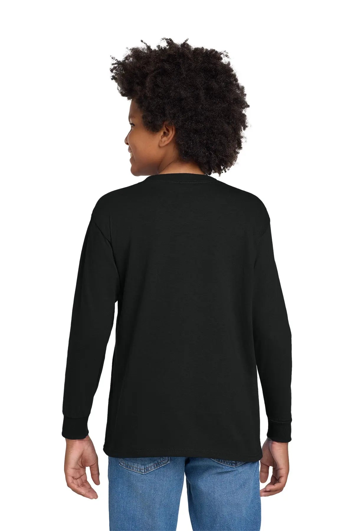 Gildan® Youth Heavy Cotton™ 100% Cotton Long Sleeve T-Shirt #5400B