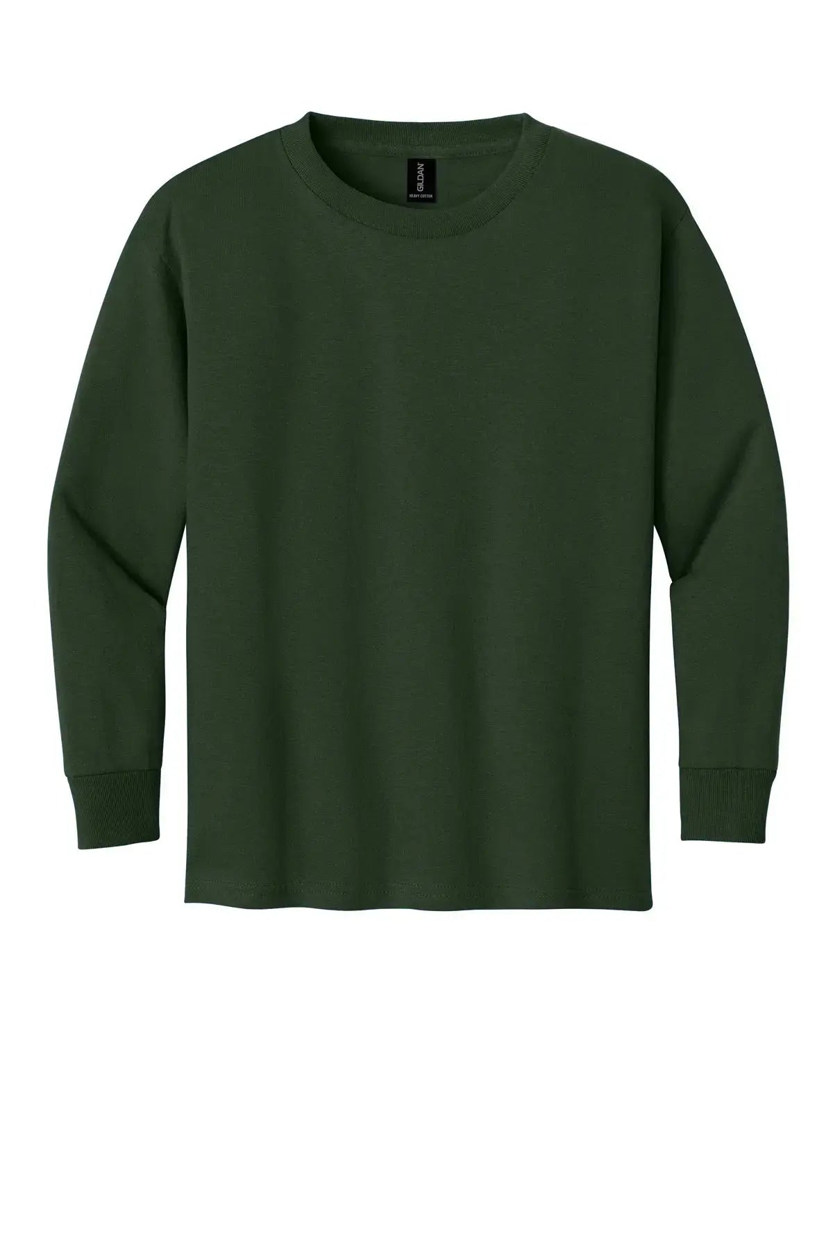 Gildan® Youth Heavy Cotton™ 100% Cotton Long Sleeve T-Shirt #5400B Game Over Merch