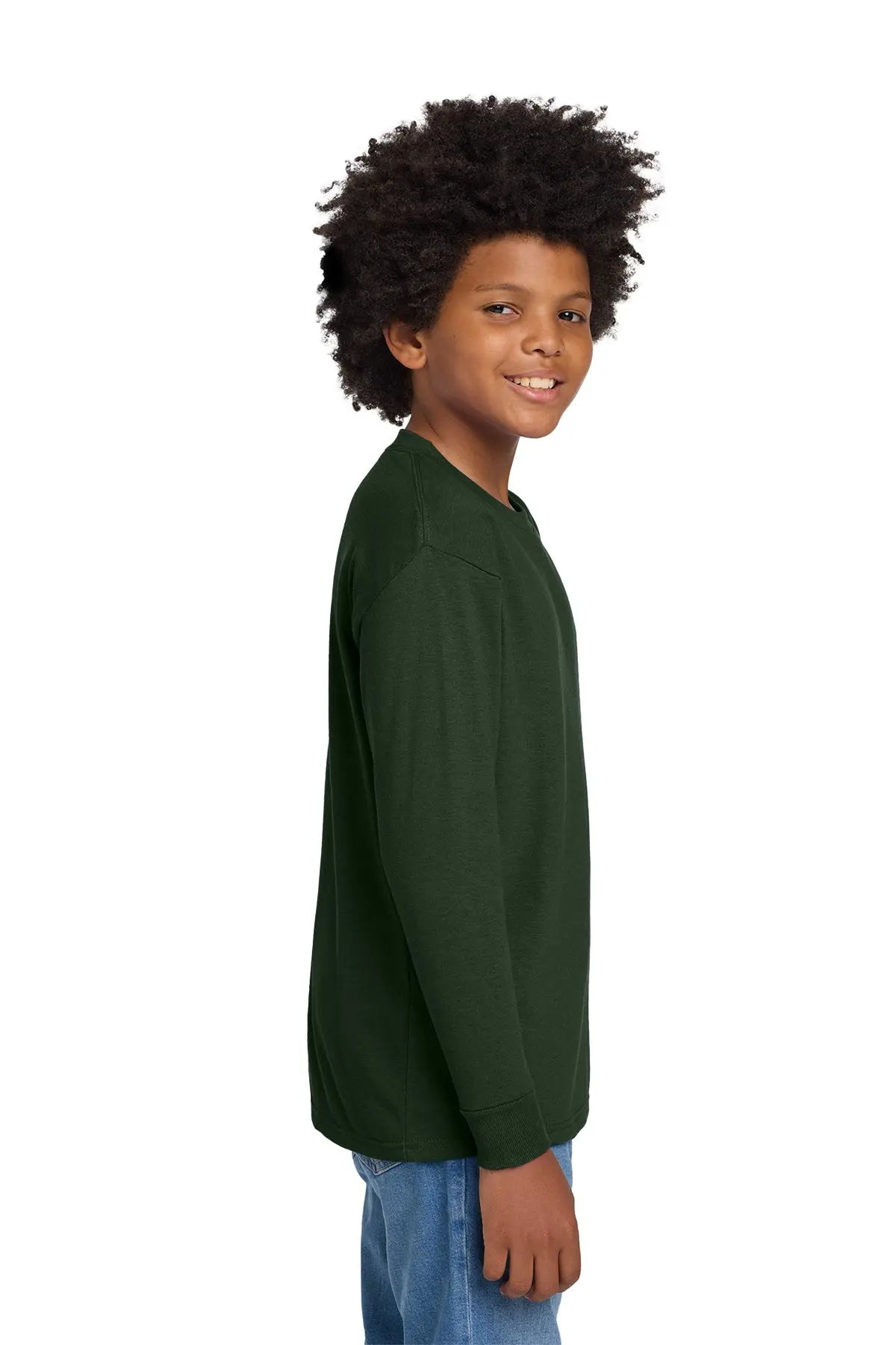 Gildan® Youth Heavy Cotton™ 100% Cotton Long Sleeve T-Shirt #5400B