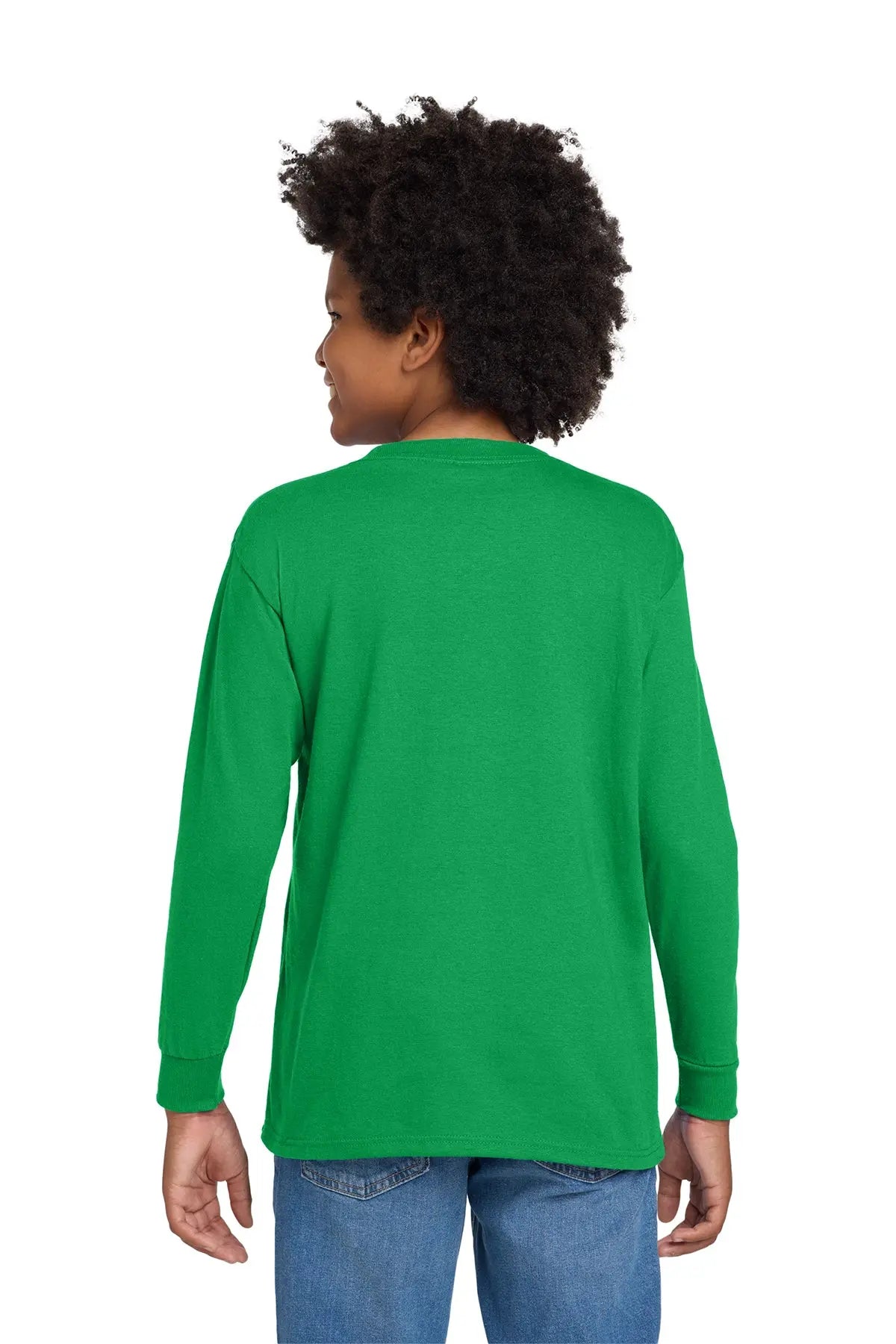 Gildan® Youth Heavy Cotton™ 100% Cotton Long Sleeve T-Shirt #5400B