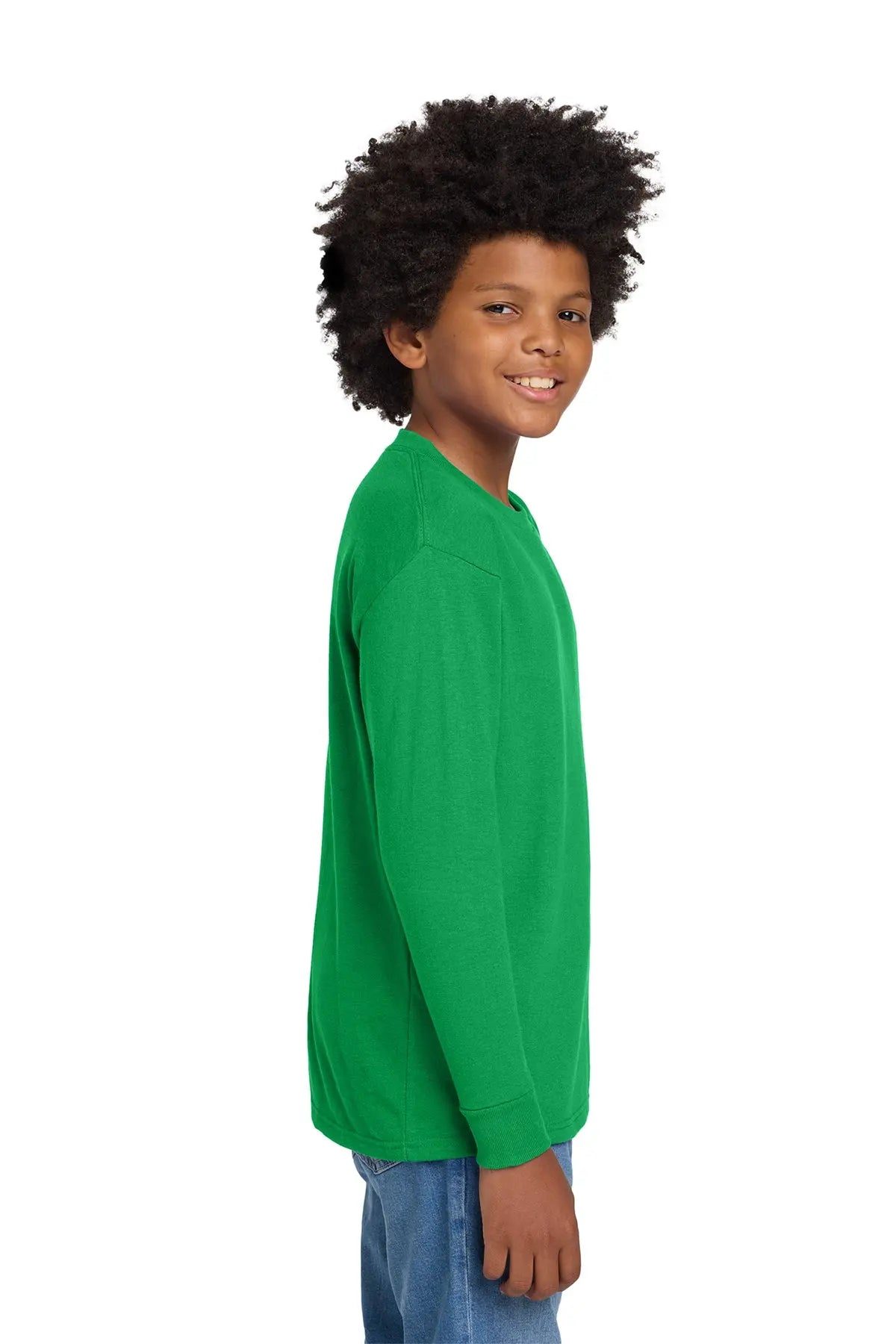 Gildan® Youth Heavy Cotton™ 100% Cotton Long Sleeve T-Shirt #5400B