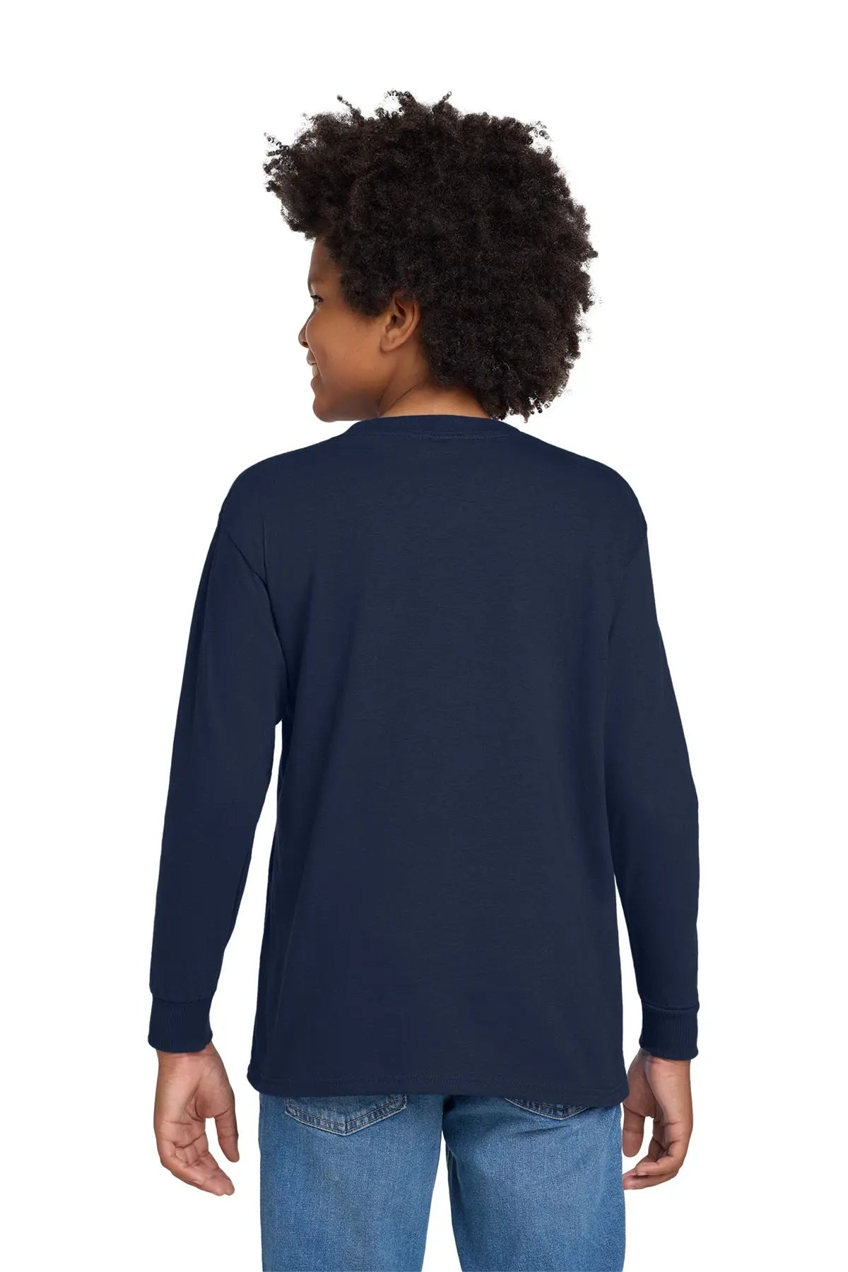 Gildan® Youth Heavy Cotton™ 100% Cotton Long Sleeve T-Shirt #5400B