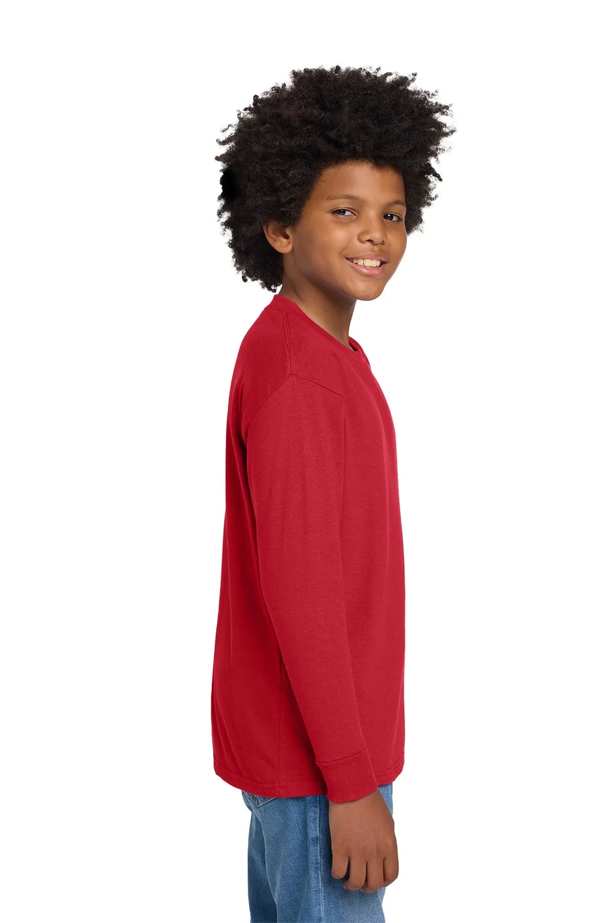 Gildan® Youth Heavy Cotton™ 100% Cotton Long Sleeve T-Shirt #5400B