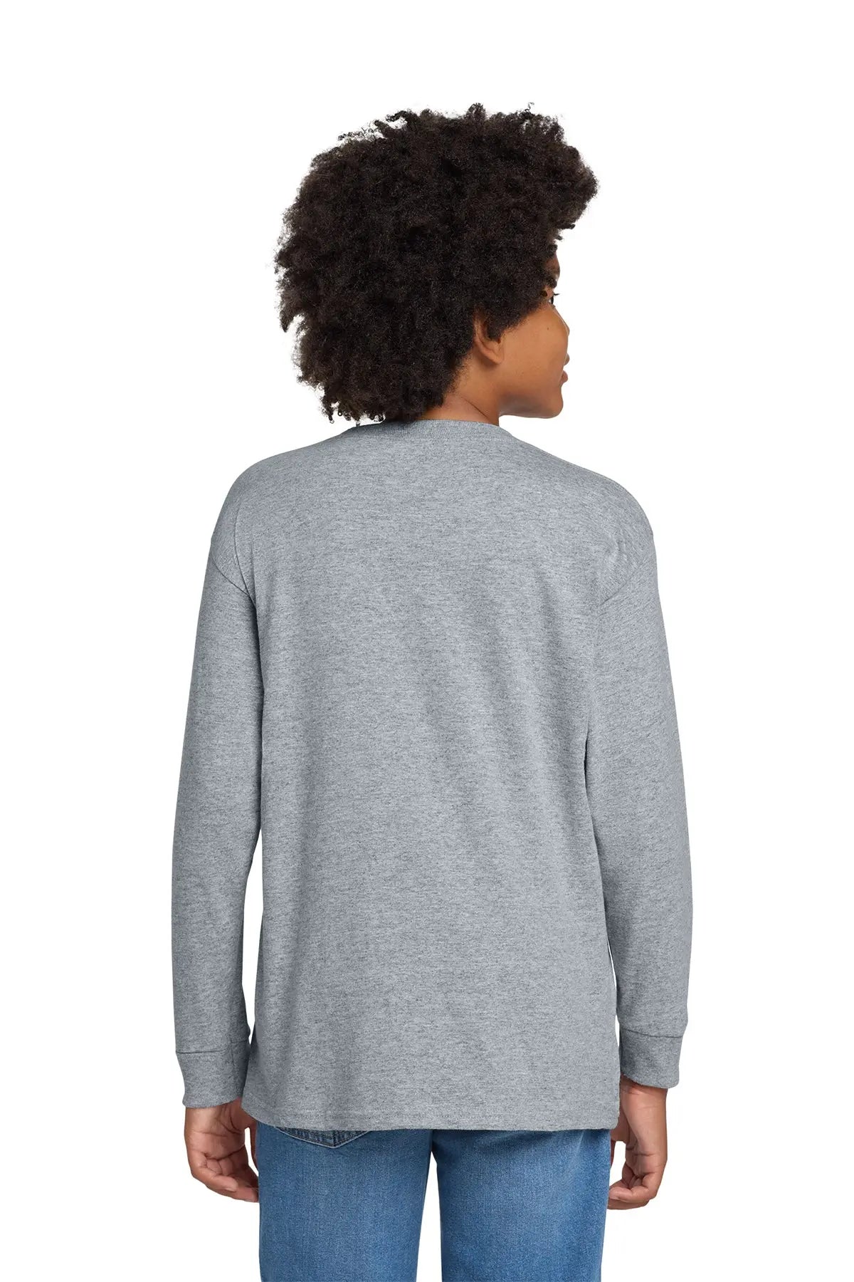 Gildan® Youth Heavy Cotton™ 100% Cotton Long Sleeve T-Shirt #5400B