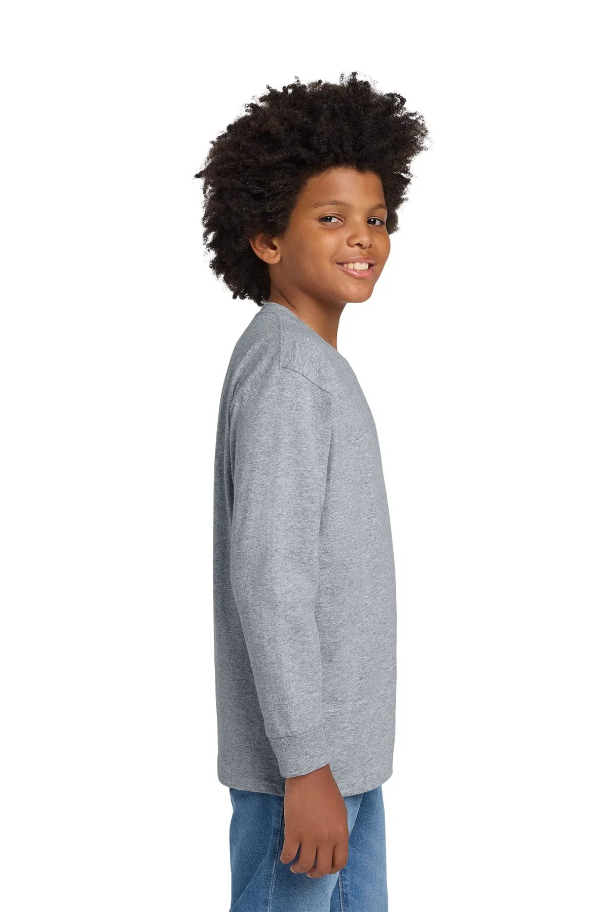 Gildan® Youth Heavy Cotton™ 100% Cotton Long Sleeve T-Shirt #5400B